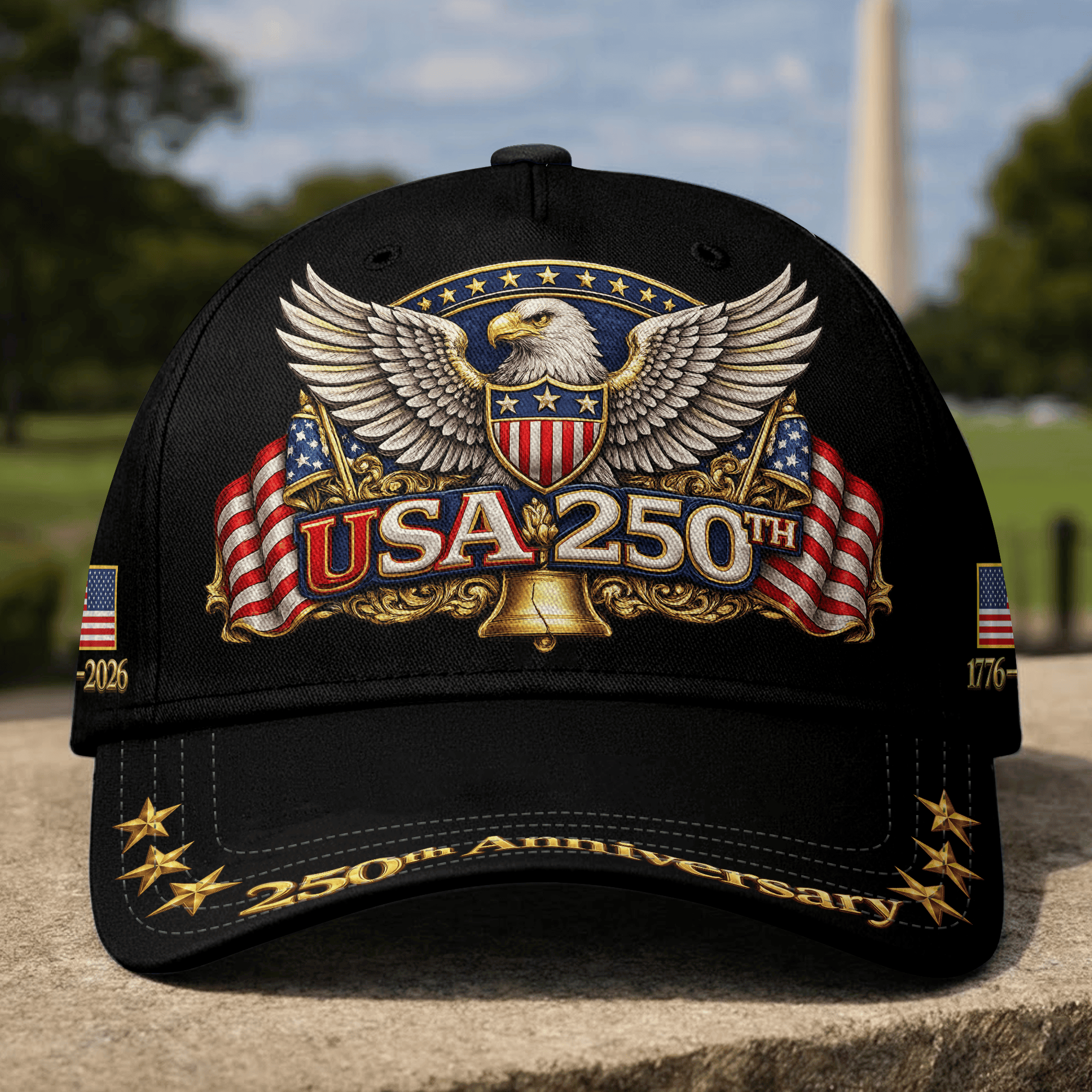 Premium America 250th Anniversary Hat VPVC020240, America 250th Cap, America 250th Birthday, Best Gifts On Independence Day, Veterans Day