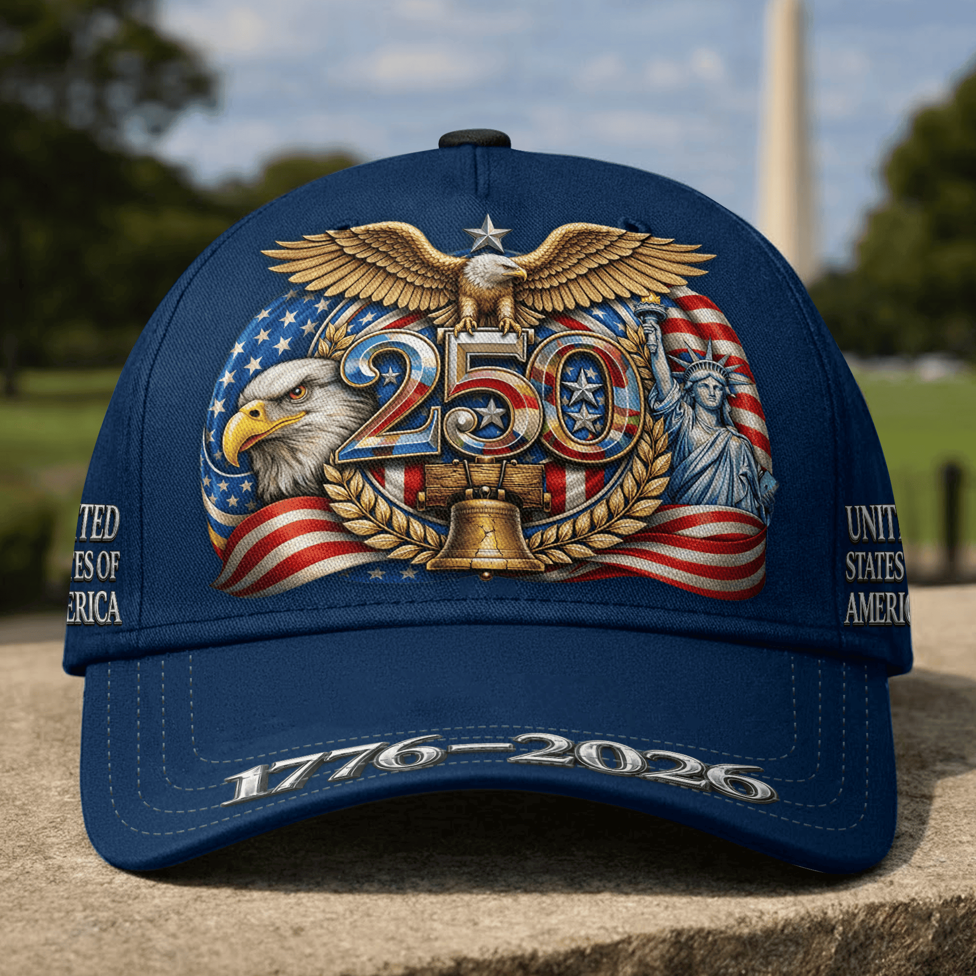 Premium America 250th Anniversary Hat VPVC020244, America 250th Cap, America 250th Birthday, Best Gifts On Independence Day, Veterans Day