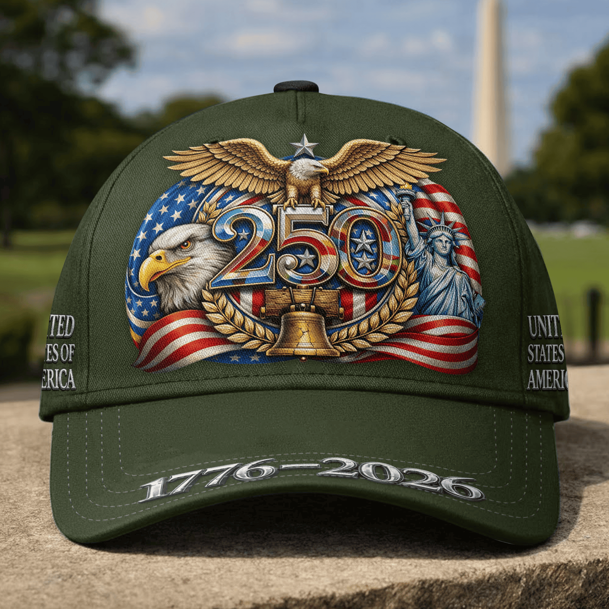 Premium America 250th Anniversary Hat VPVC020245, America 250th Cap, America 250th Birthday, Best Gifts On Independence Day, Veterans Day