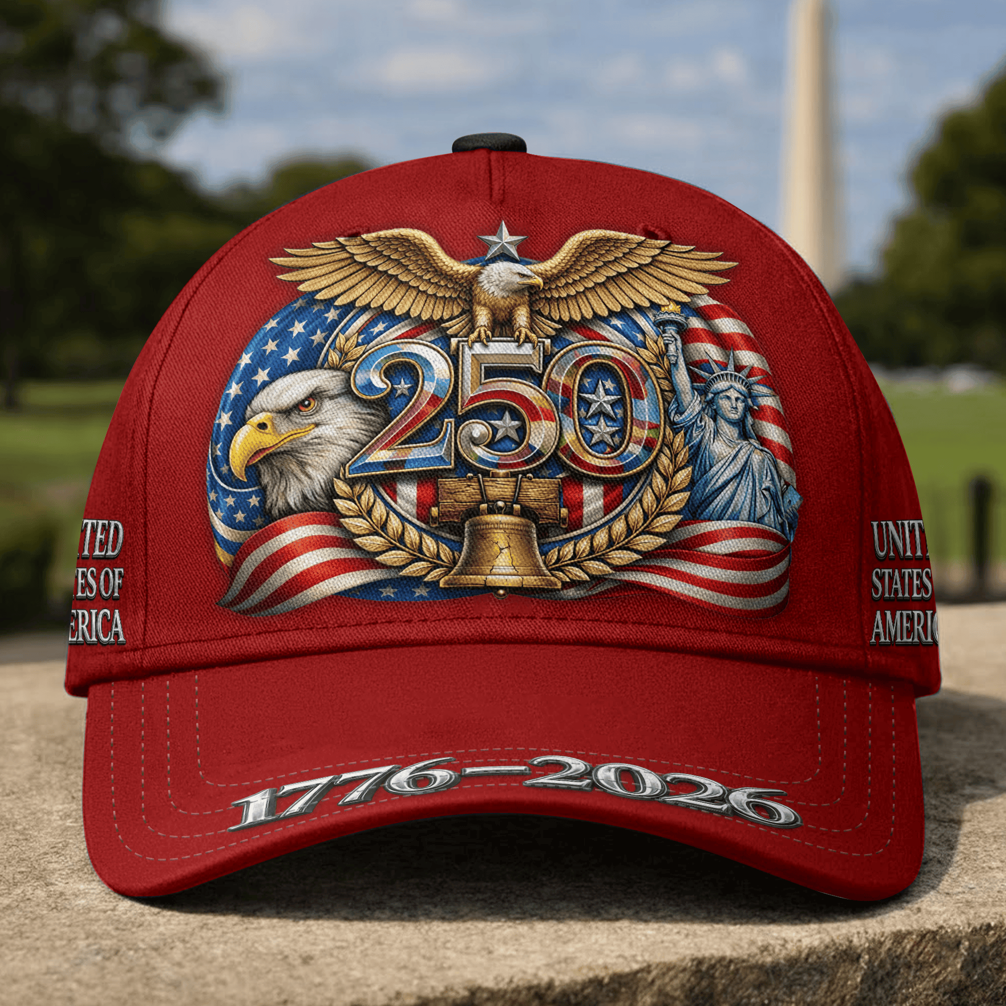 Premium America 250th Anniversary Hat VPVC020246, America 250th Cap, America 250th Birthday, Best Gifts On Independence Day, Veterans Day