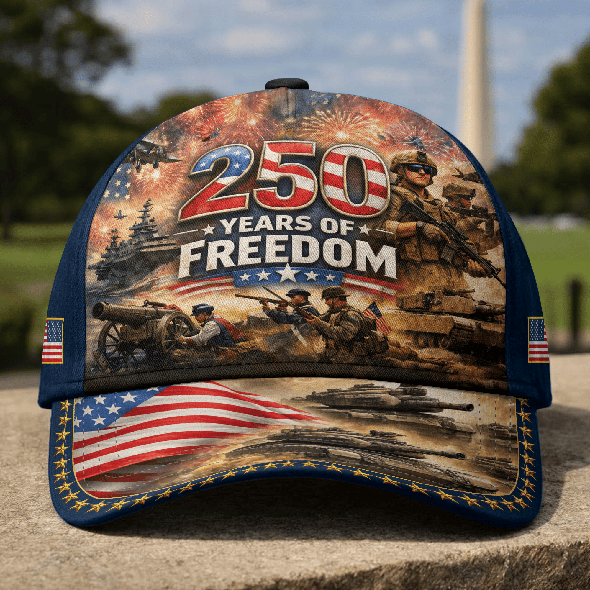 Premium America 250th Anniversary Hat VPVC020248, America 250th Cap, America 250th Birthday, Best Gifts On Independence Day, Veterans Day