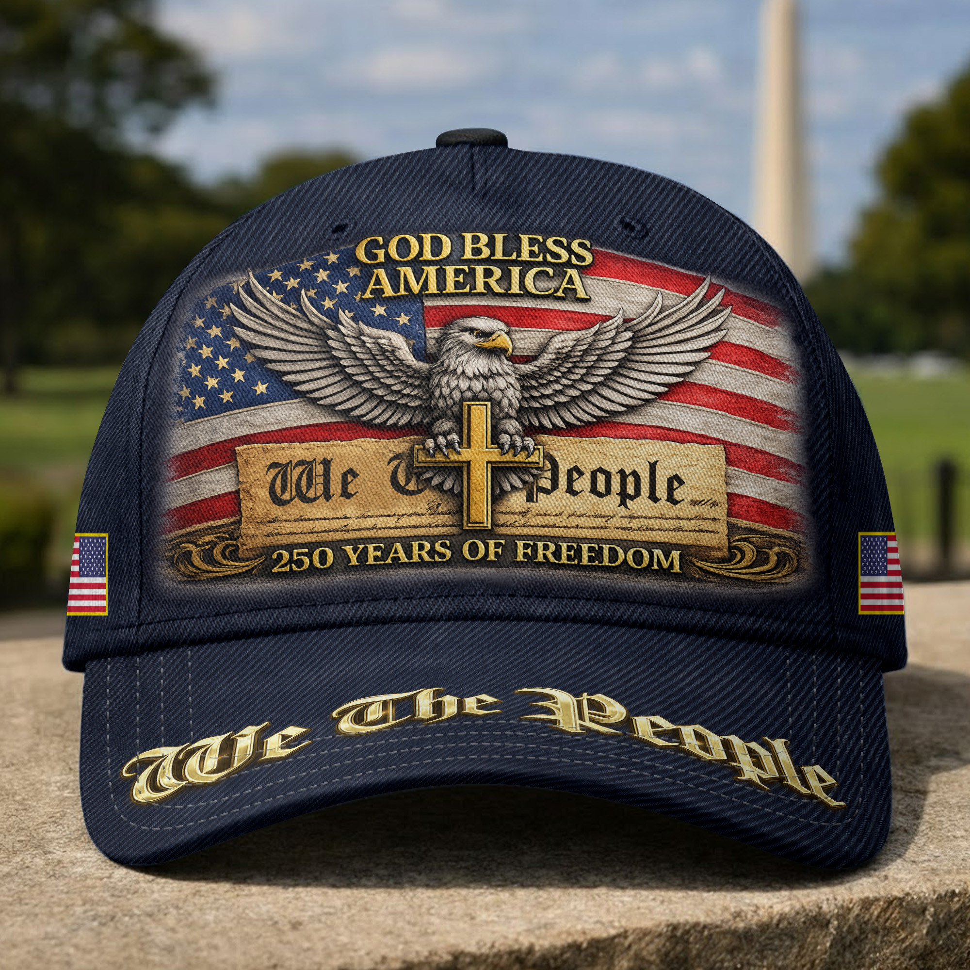 Premium America 250th Anniversary Hat VPVC020249, America 250th Cap, America 250th Birthday, Best Gifts On Independence Day, Veterans Day