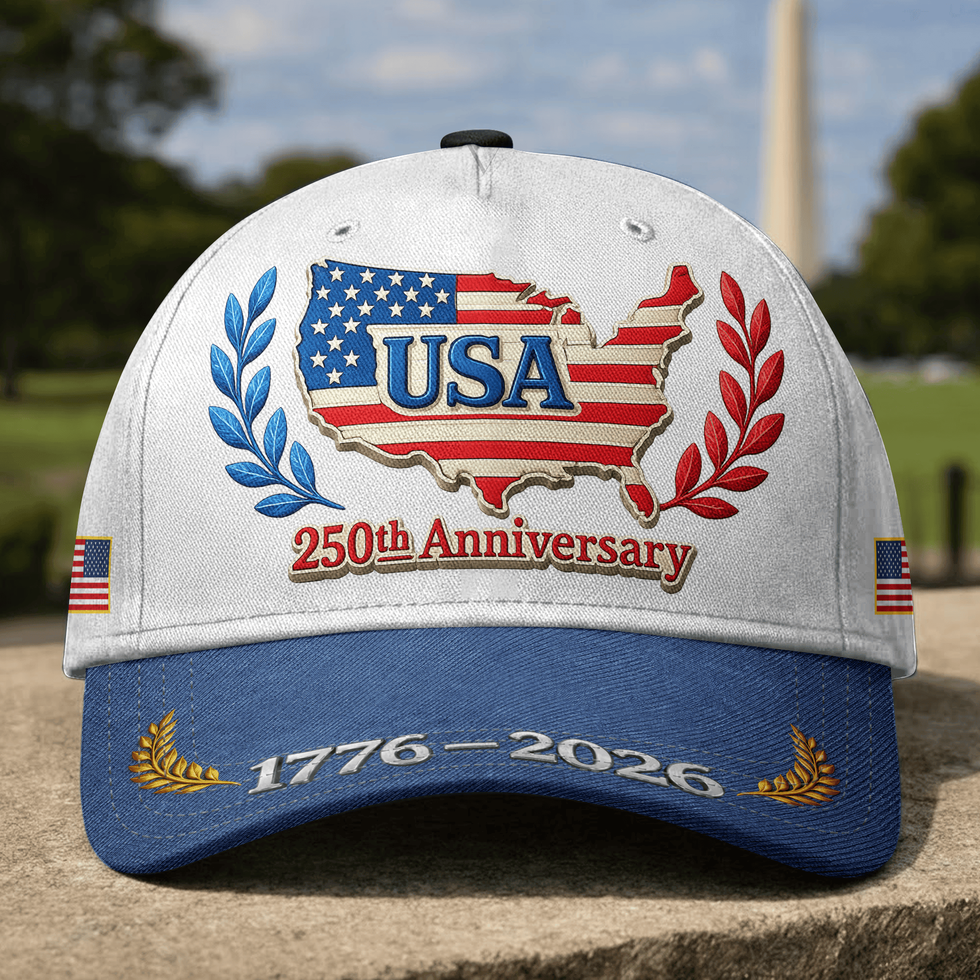 Premium America 250th Anniversary Hat VPVC020251, America 250th Cap, America 250th Birthday, Best Gifts On Independence Day, Veterans Day