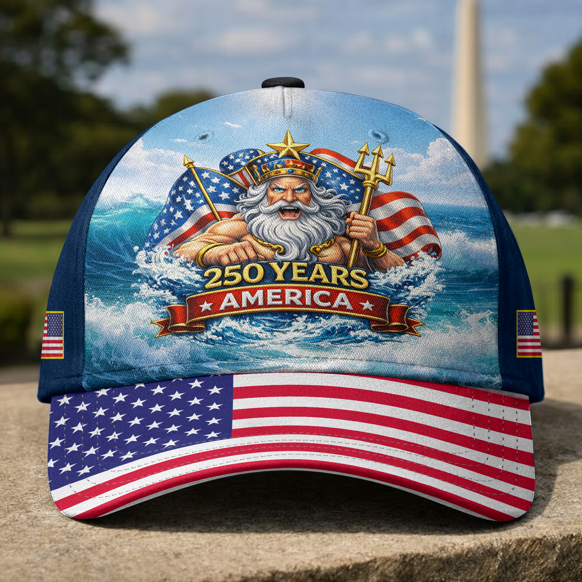 Premium America 250th Anniversary Hat VPVC020270, America 250th Cap, America 250th Birthday, Best Gifts On Independence Day, Veterans Day