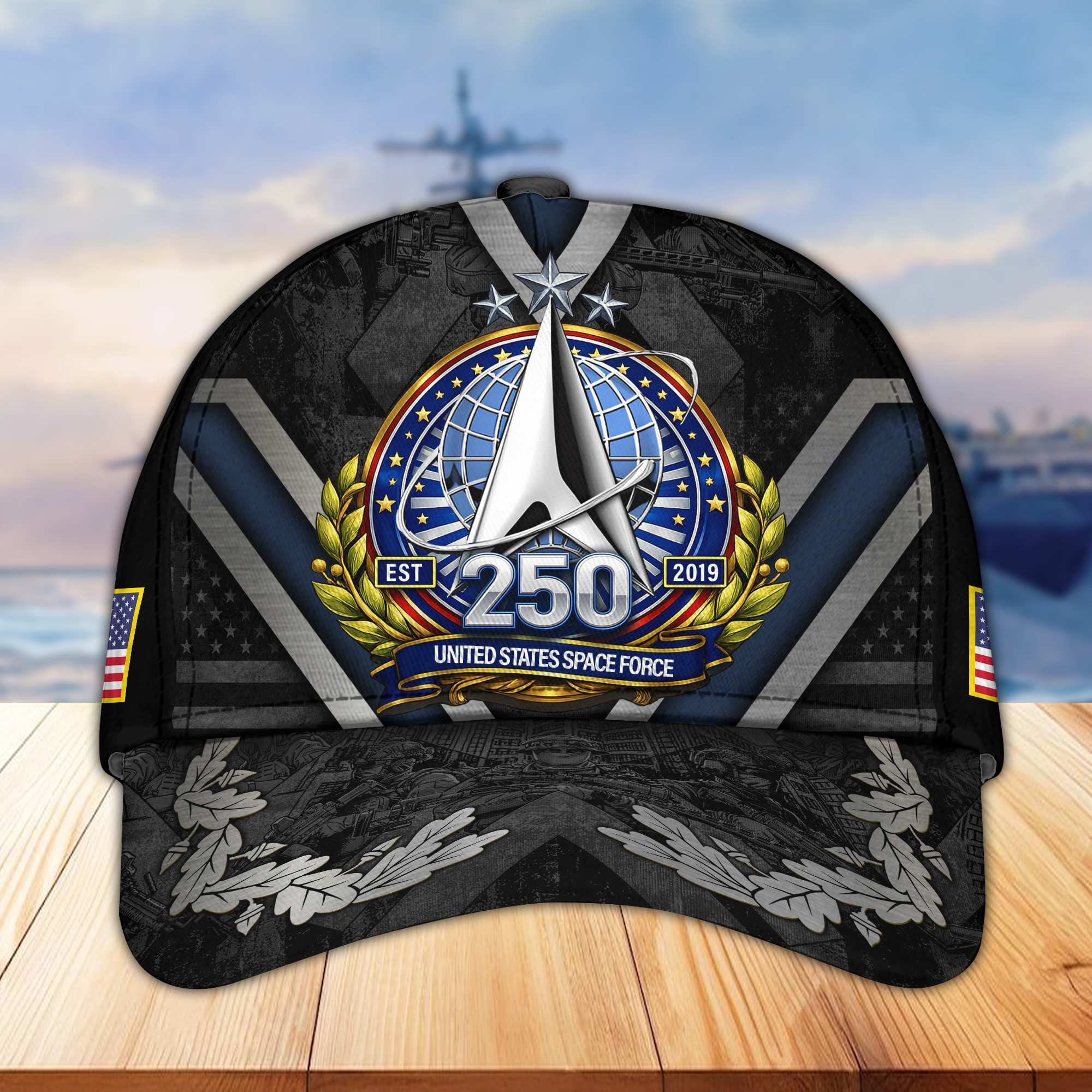 Premium America 250th Anniversary US Veterans Baseball Hats CPHN260111, Gifts for U.S. Veterans, Gifts For Independence Day, Veterans Day