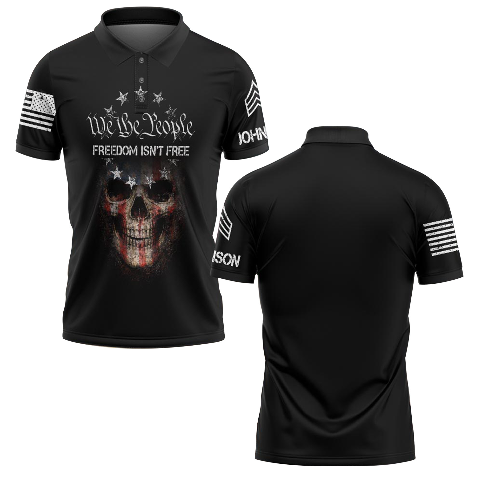 Premium US Veteran Custom Polo Shirt VPVC218936, Gifts For US Veteran, Best Gifts For Father’s Day, Independence Day, Veterans Day