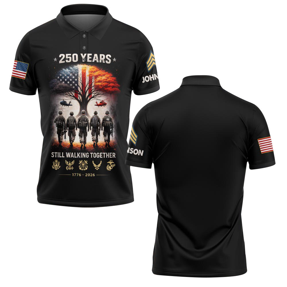 Premium US Army Custom Polo Shirt VPVC218943, Gifts For Army Veteran, Best Gifts For Father’s Day, Independence Day, Veterans Day