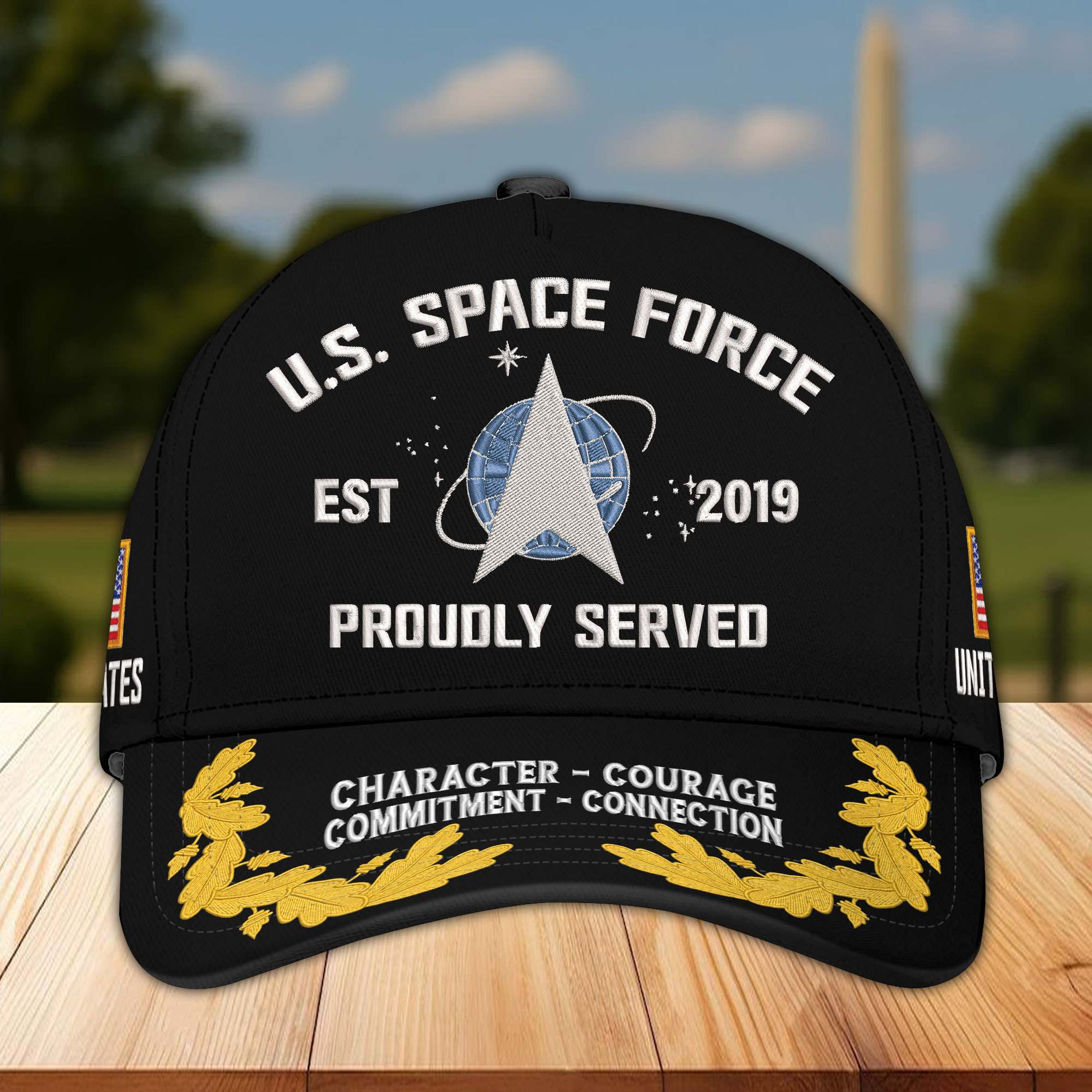 Premium Embroidered US Veterans Hats BPHN031112, Gifts For US Veterans, Gifts For Father’s Day, Veterans Day