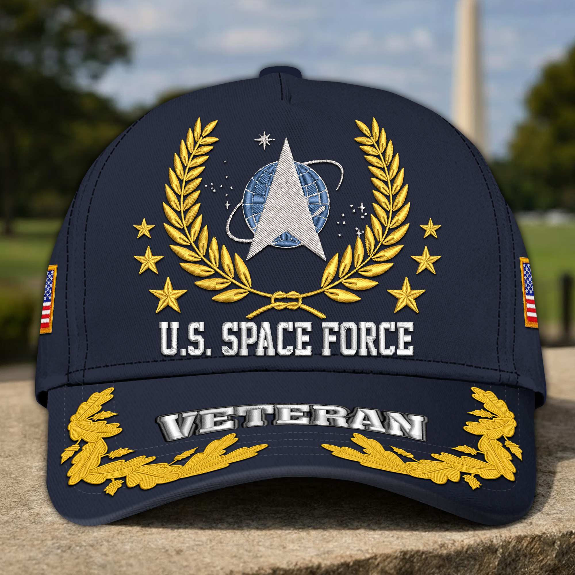 Premium Embroidered US Veterans Hats CPHN190114, Gifts For US Veterans, Gifts For Father’s Day, Veterans Day