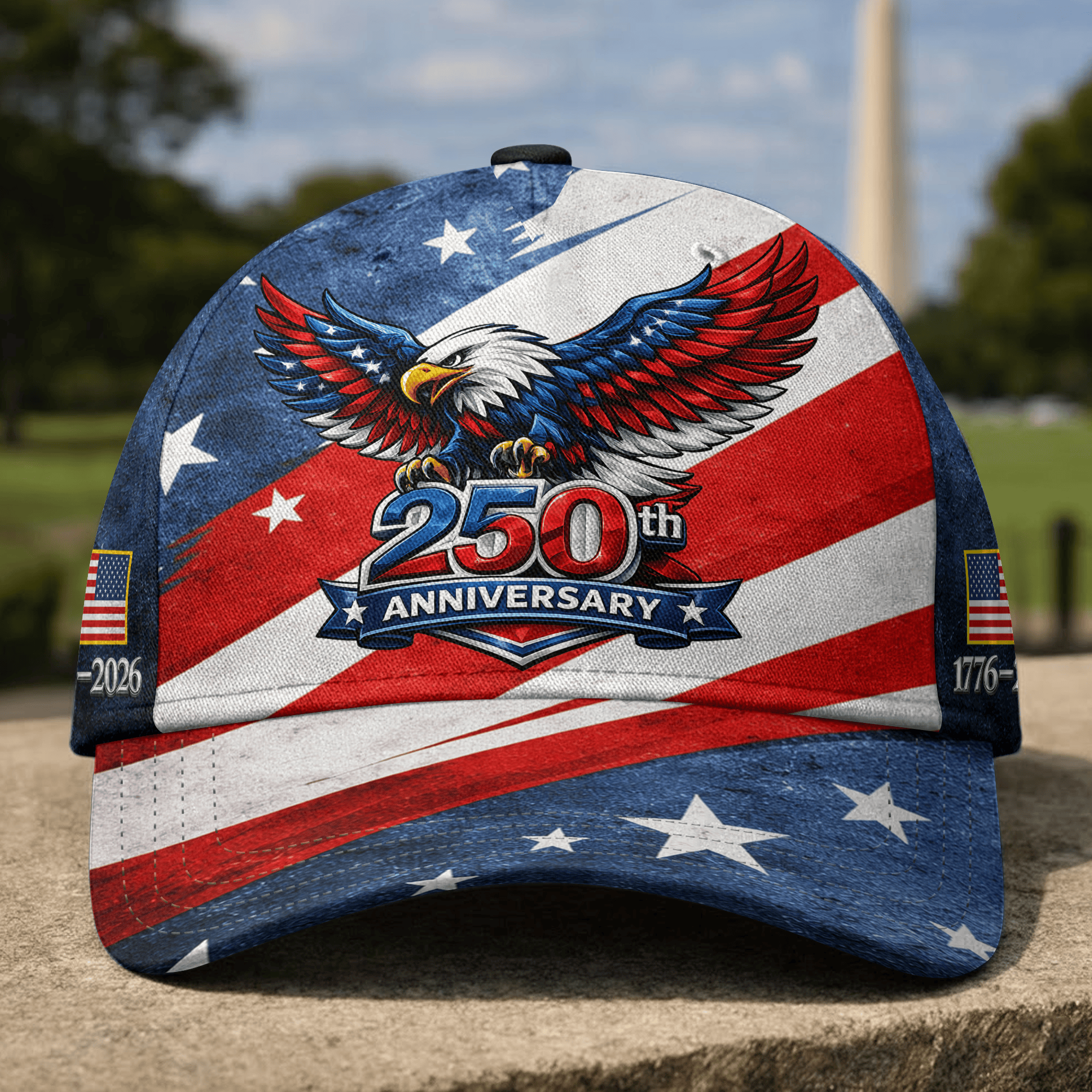 Premium America 250th Anniversary Hat VPVC020327, America 250th Cap, America 250th Birthday, Best Gifts On Independence Day, Veterans Day
