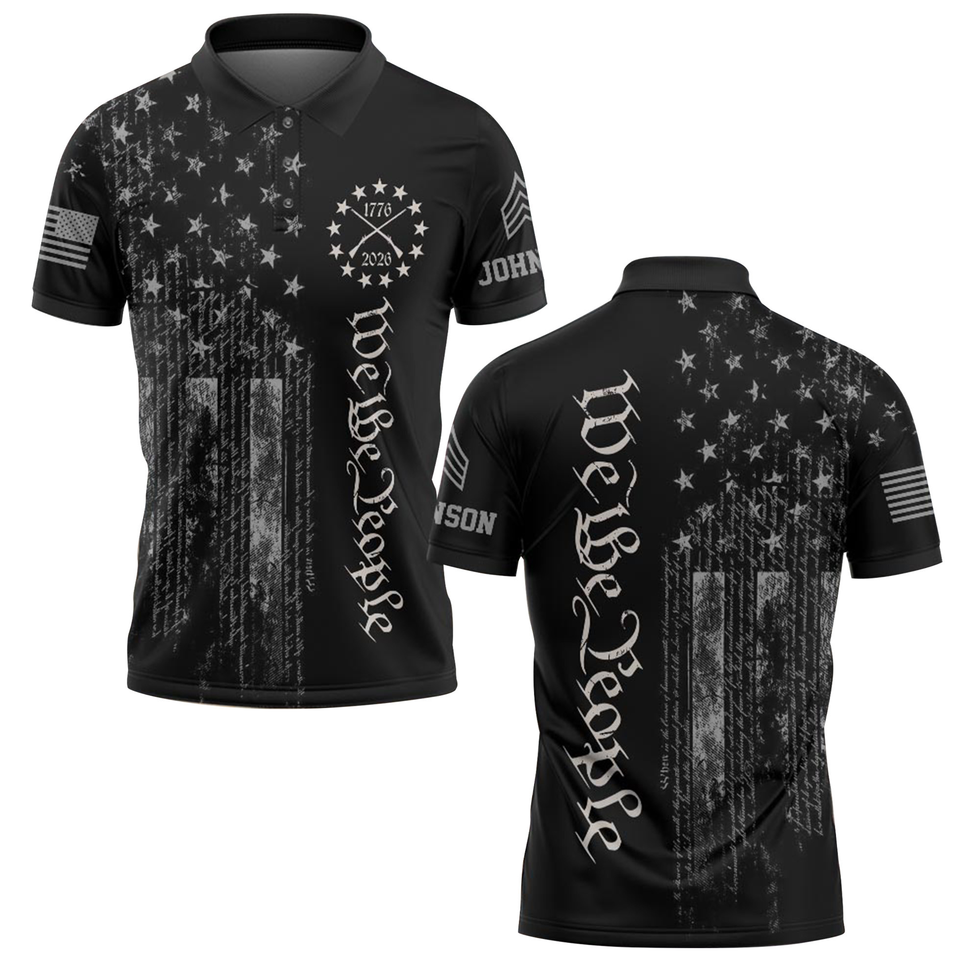Premium America 250th Anniversary Custom Polo Shirt VPVC218999, Gifts For US Veteran, Best Gifts For Father’s Day, Independence Day, Veterans Day