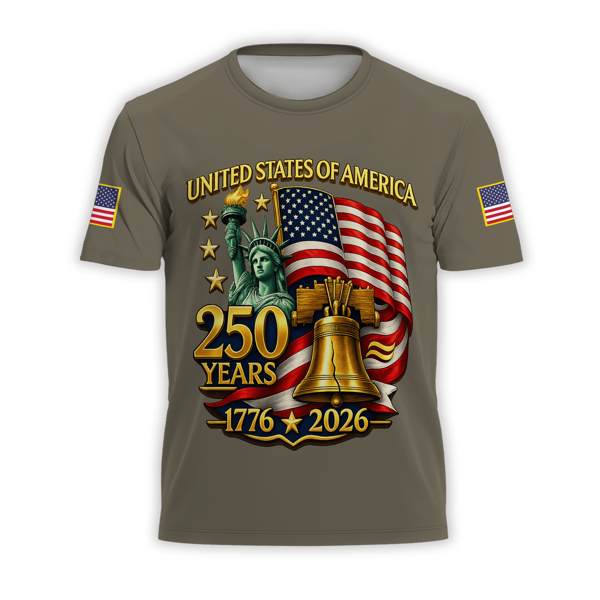 Premium America 250th Anniversary T-Shirt VPVC930666, America 250th T-Shirt, America 250th Birthday, Gifts For US Veteran, Gifts For Independence Day, Veterans Day