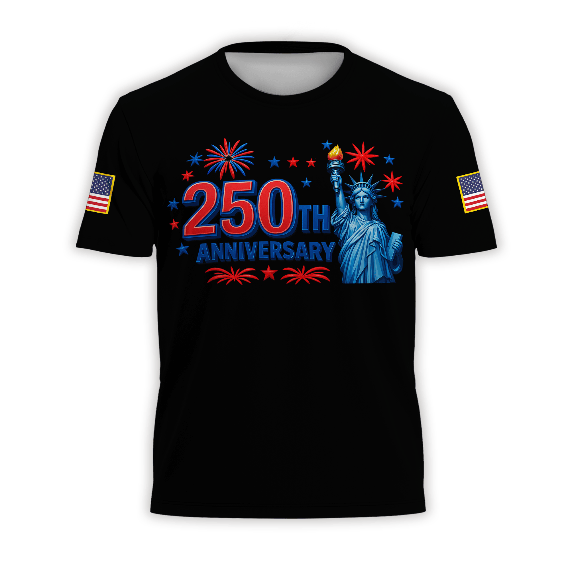 Premium America 250th Anniversary T-Shirt VPVC930674, America 250th T-Shirt, America 250th Birthday, Gifts For US Veteran, Gifts For Independence Day, Veterans Day