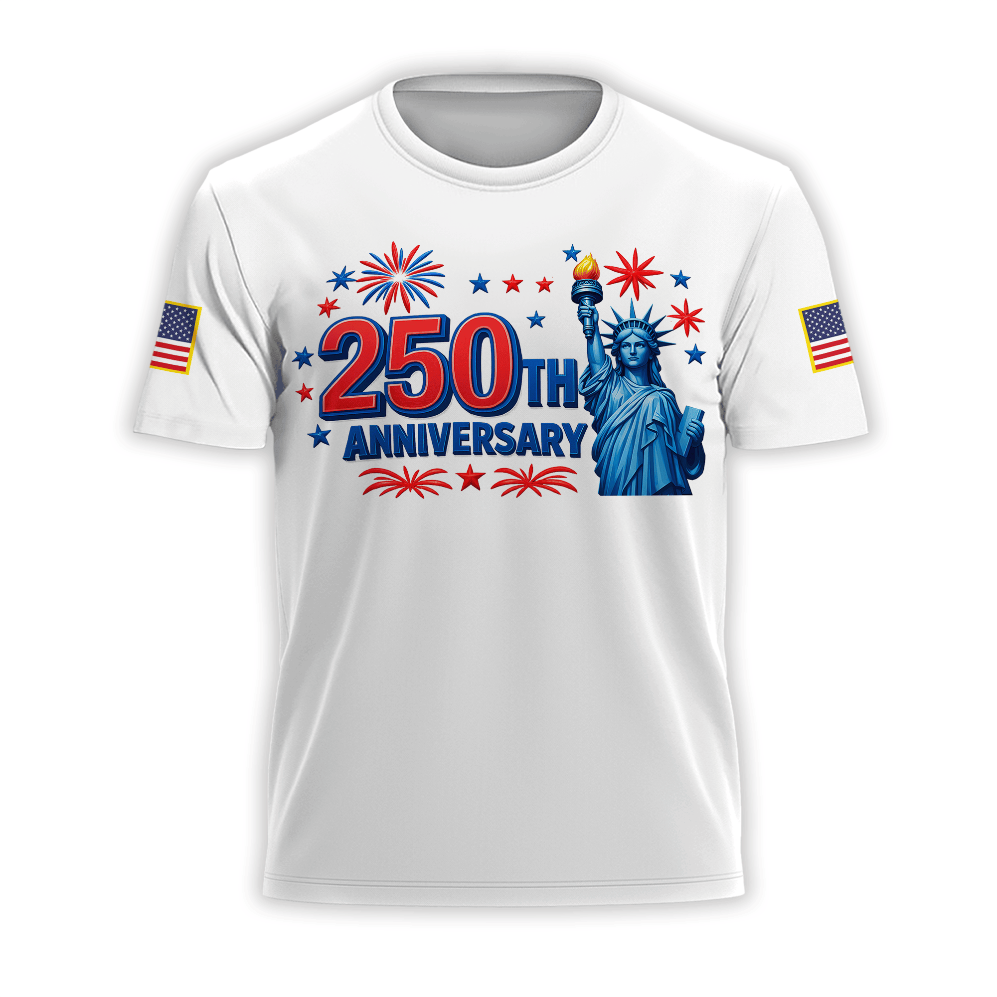 Premium America 250th Anniversary T-Shirt VPVC930675, America 250th T-Shirt, America 250th Birthday, Gifts For US Veteran, Gifts For Independence Day, Veterans Day