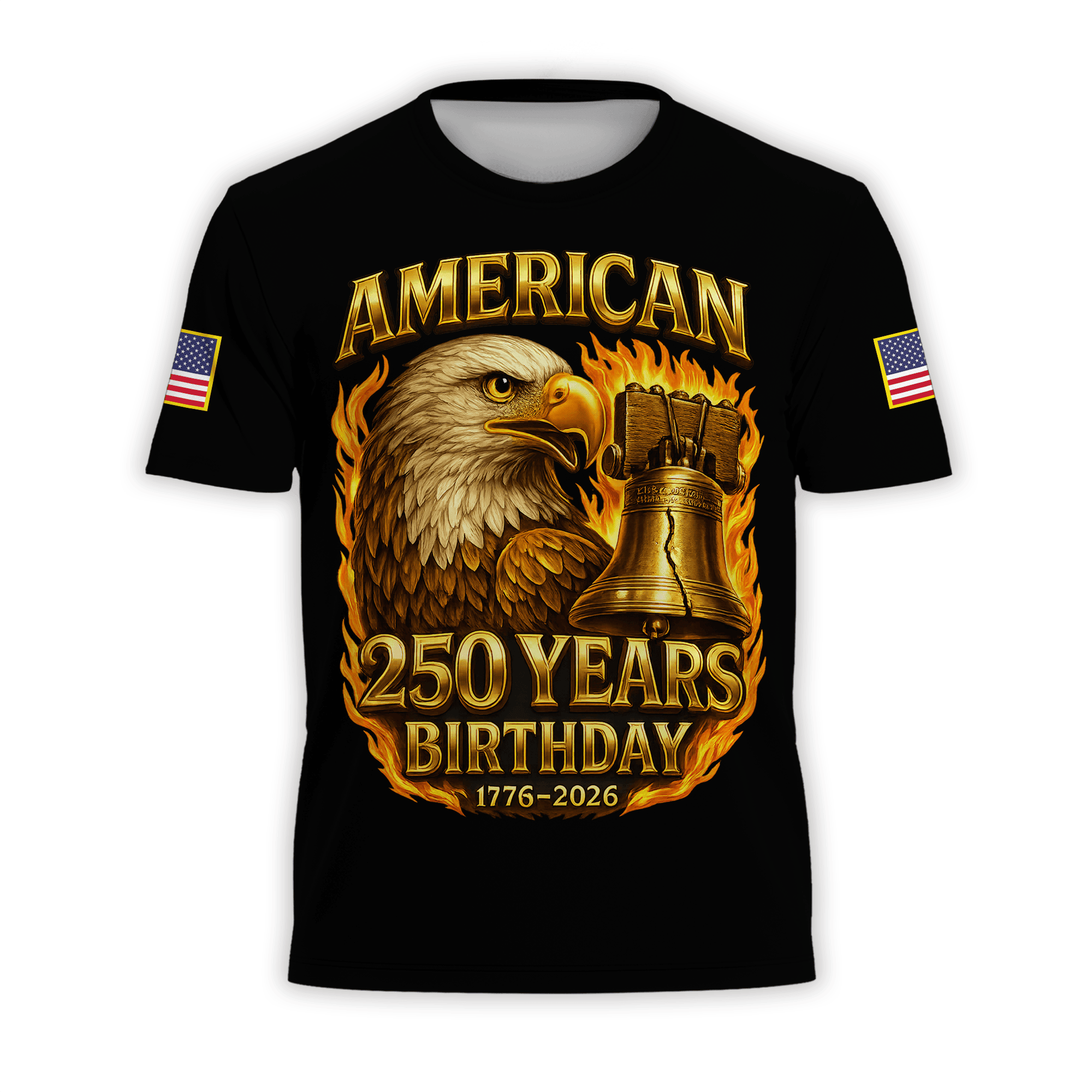 Premium America 250th Anniversary T-Shirt VPVC930689, America 250th T-Shirt, America 250th Birthday, Gifts For US Veteran, Gifts For Independence Day, Veterans Day