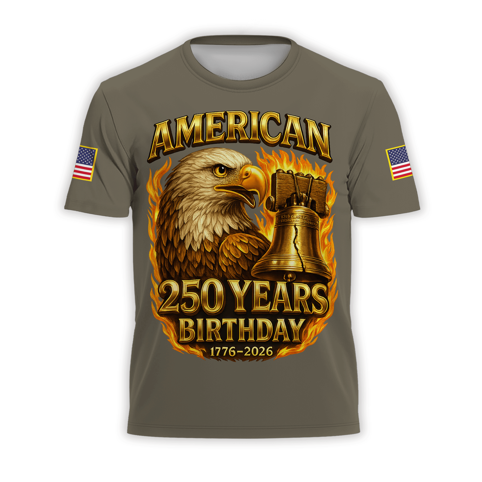 Premium America 250th Anniversary T-Shirt VPVC930690, America 250th T-Shirt, America 250th Birthday, Gifts For US Veteran, Gifts For Independence Day, Veterans Day