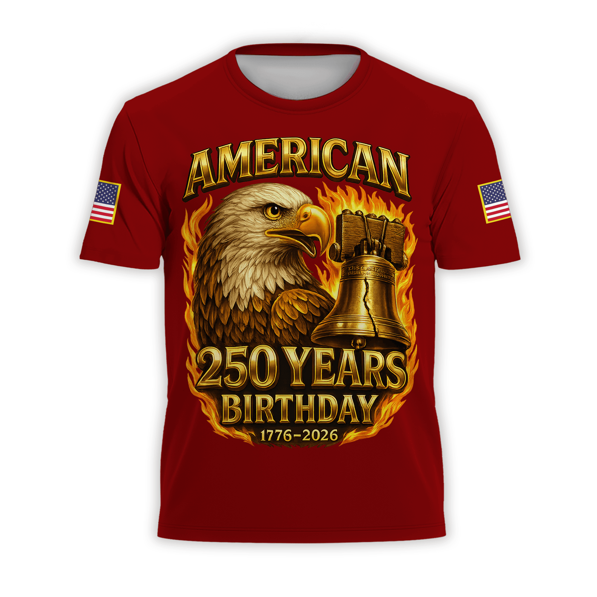 Premium America 250th Anniversary T-Shirt VPVC930691, America 250th T-Shirt, America 250th Birthday, Gifts For US Veteran, Gifts For Independence Day, Veterans Day