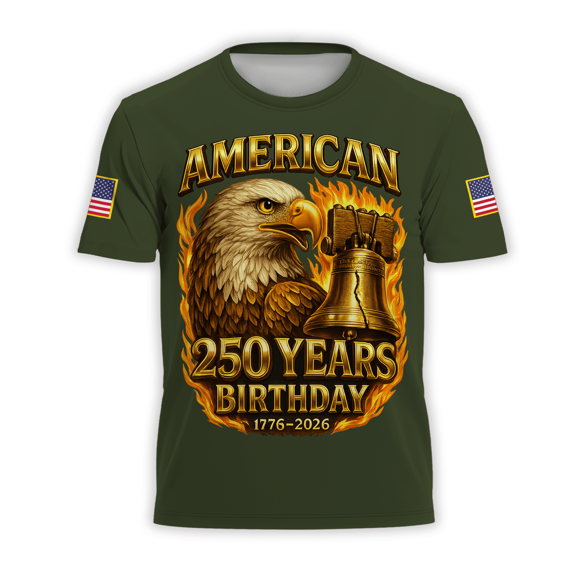 Premium America 250th Anniversary T-Shirt VPVC930693, America 250th T-Shirt, America 250th Birthday, Gifts For US Veteran, Gifts For Independence Day, Veterans Day