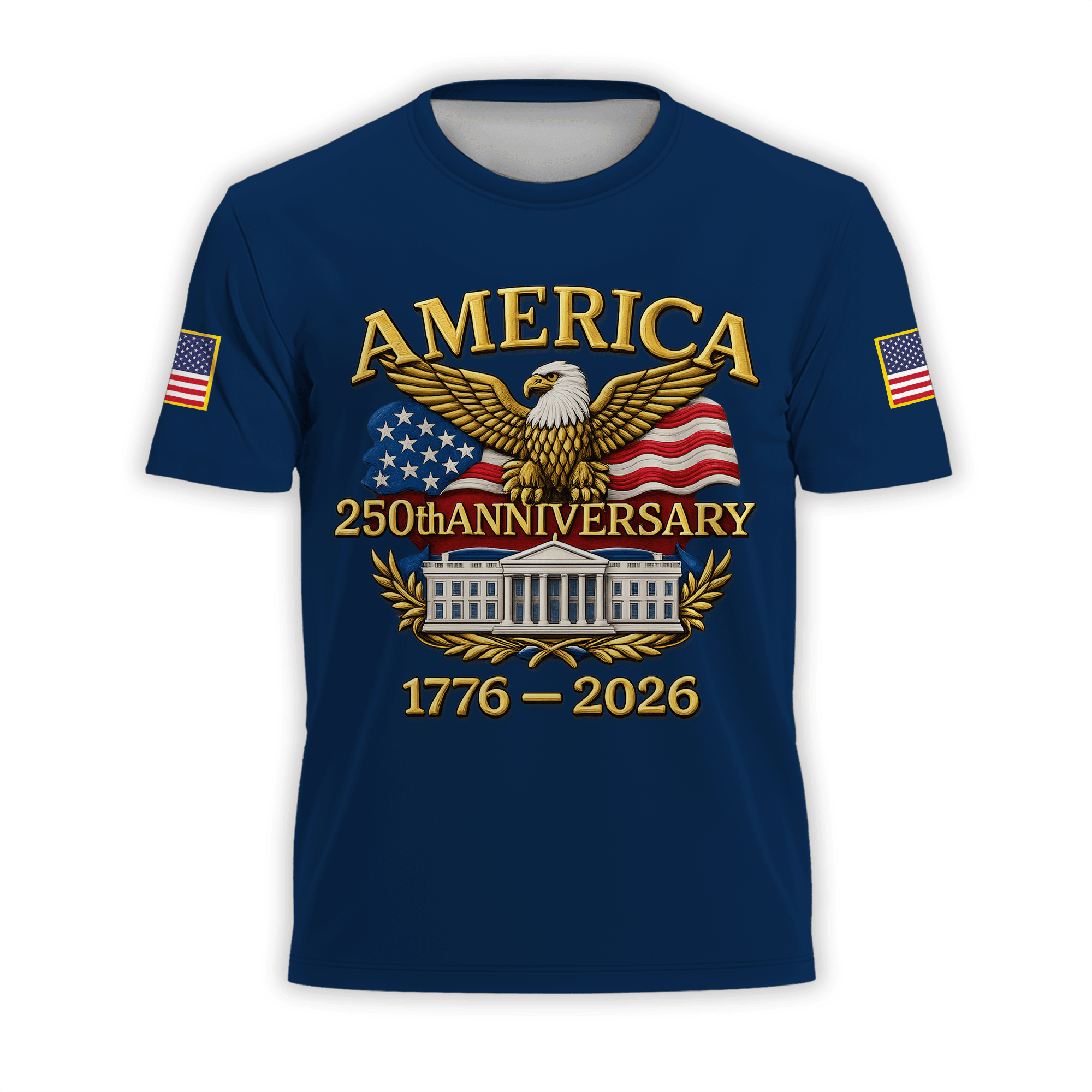 Premium America 250th Anniversary T-Shirt VPVC930708, America 250th T-Shirt, America 250th Birthday, Gifts For US Veteran, Gifts For Independence Day, Veterans Day