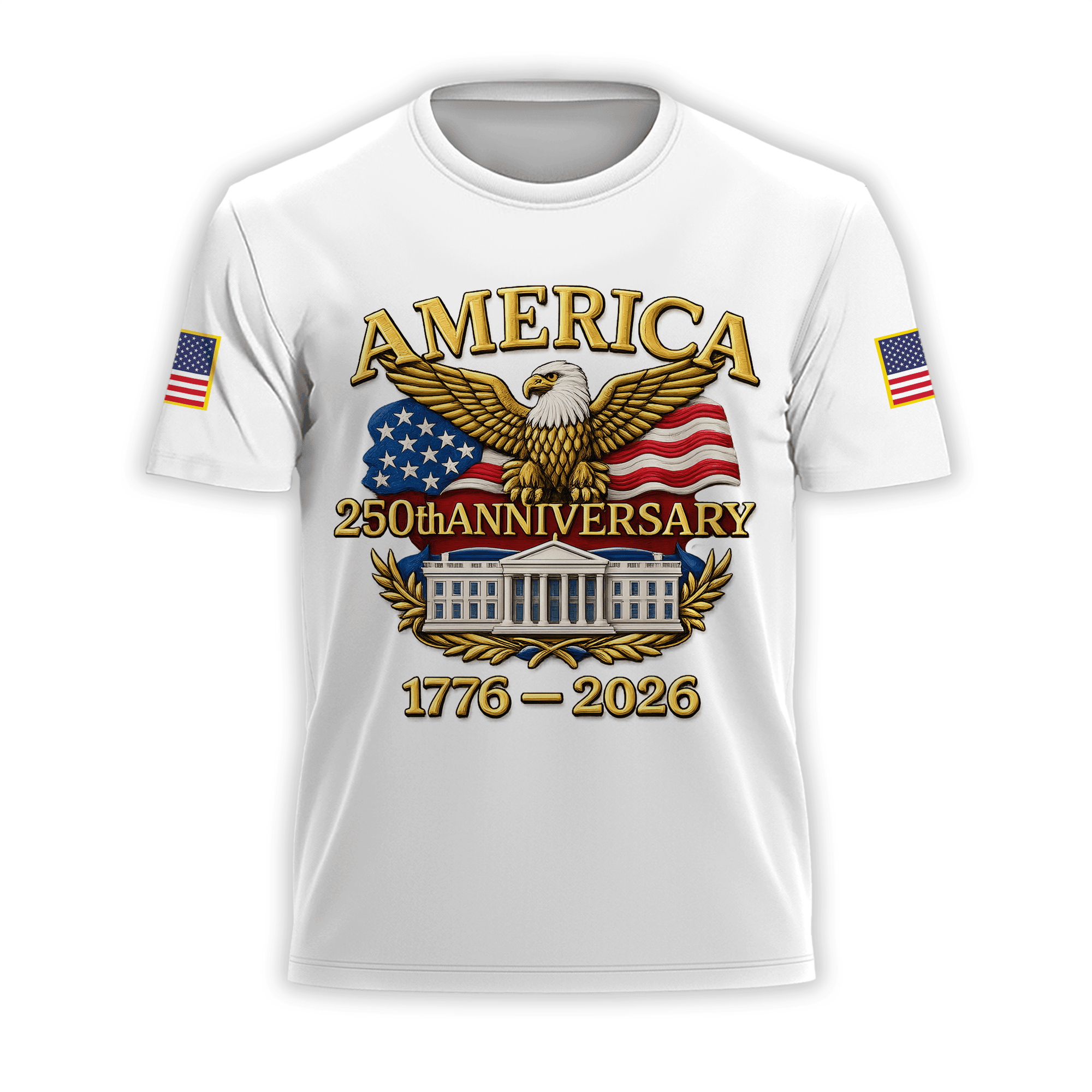 Premium America 250th Anniversary T-Shirt VPVC930709, America 250th T-Shirt, America 250th Birthday, Gifts For US Veteran, Gifts For Independence Day, Veterans Day