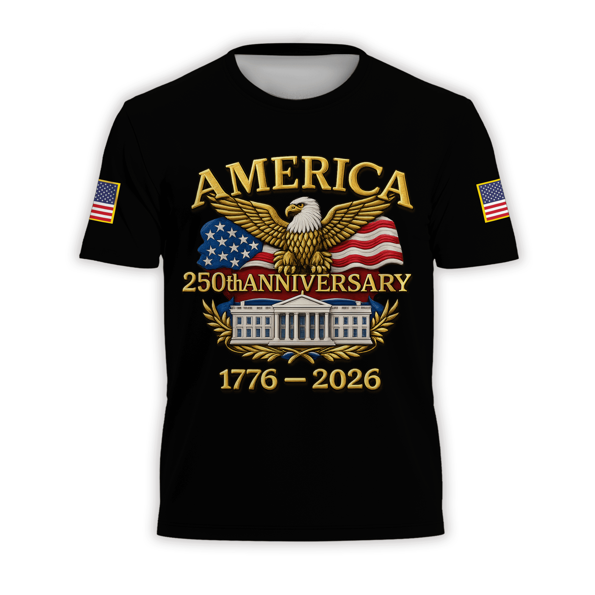 Premium America 250th Anniversary T-Shirt VPVC930710, America 250th T-Shirt, America 250th Birthday, Gifts For US Veteran, Gifts For Independence Day, Veterans Day