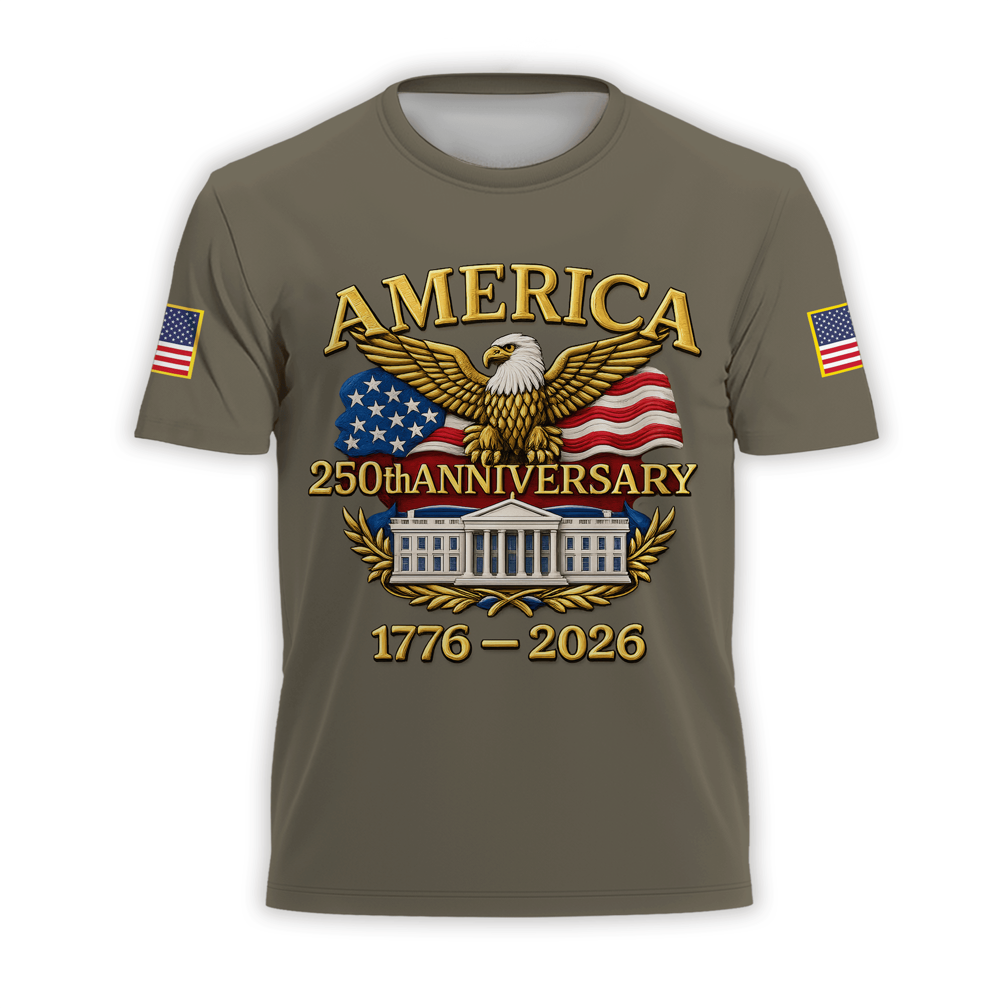 Premium America 250th Anniversary T-Shirt VPVC930711, America 250th T-Shirt, America 250th Birthday, Gifts For US Veteran, Gifts For Independence Day, Veterans Day