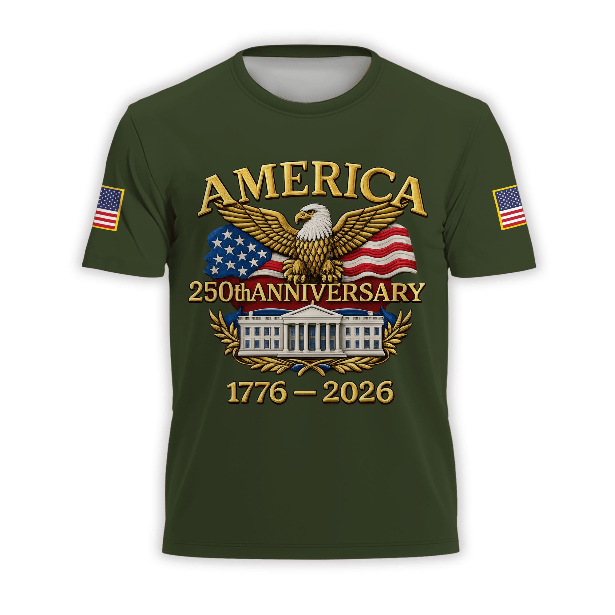 Premium America 250th Anniversary T-Shirt VPVC930712, America 250th T-Shirt, America 250th Birthday, Gifts For US Veteran, Gifts For Independence Day, Veterans Day