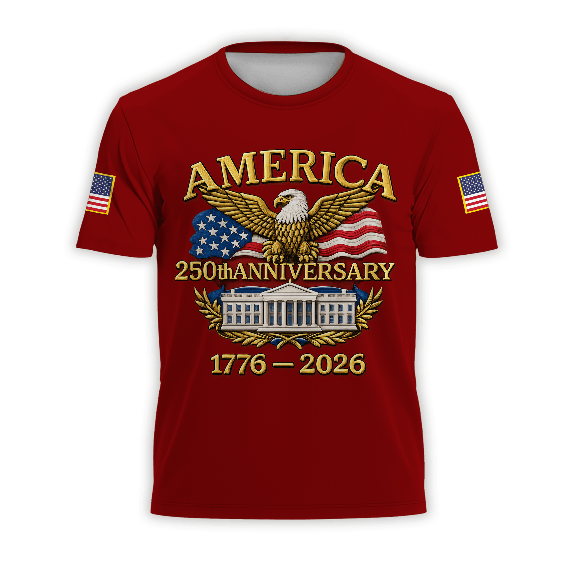 Premium America 250th Anniversary T-Shirt VPVC930713, America 250th T-Shirt, America 250th Birthday, Gifts For US Veteran, Gifts For Independence Day, Veterans Day