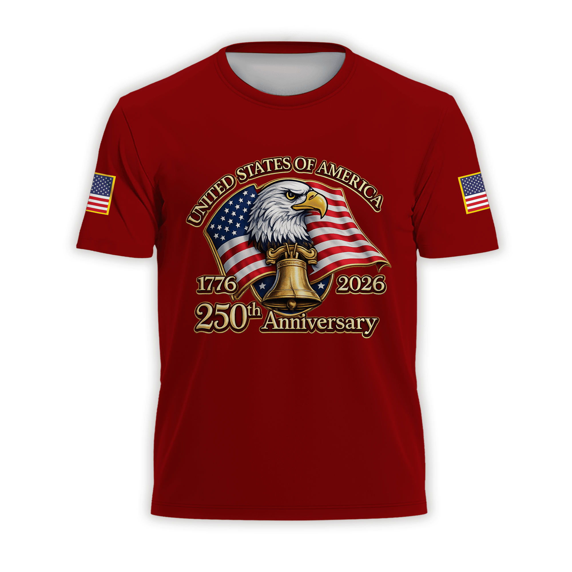 Premium America 250th Anniversary T-Shirt VPVC930714, America 250th T-Shirt, America 250th Birthday, Gifts For US Veteran, Gifts For Independence Day, Veterans Day