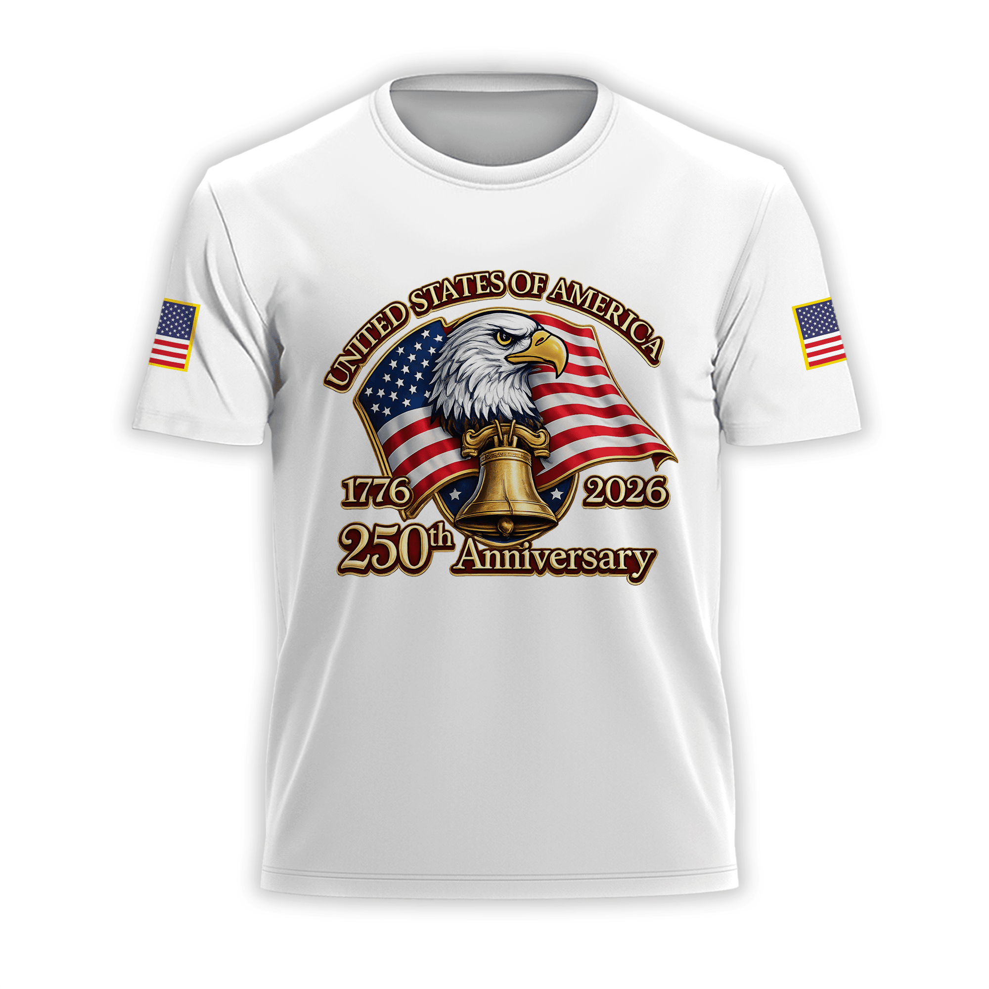 Premium America 250th Anniversary T-Shirt VPVC930715, America 250th T-Shirt, America 250th Birthday, Gifts For US Veteran, Gifts For Independence Day, Veterans Day