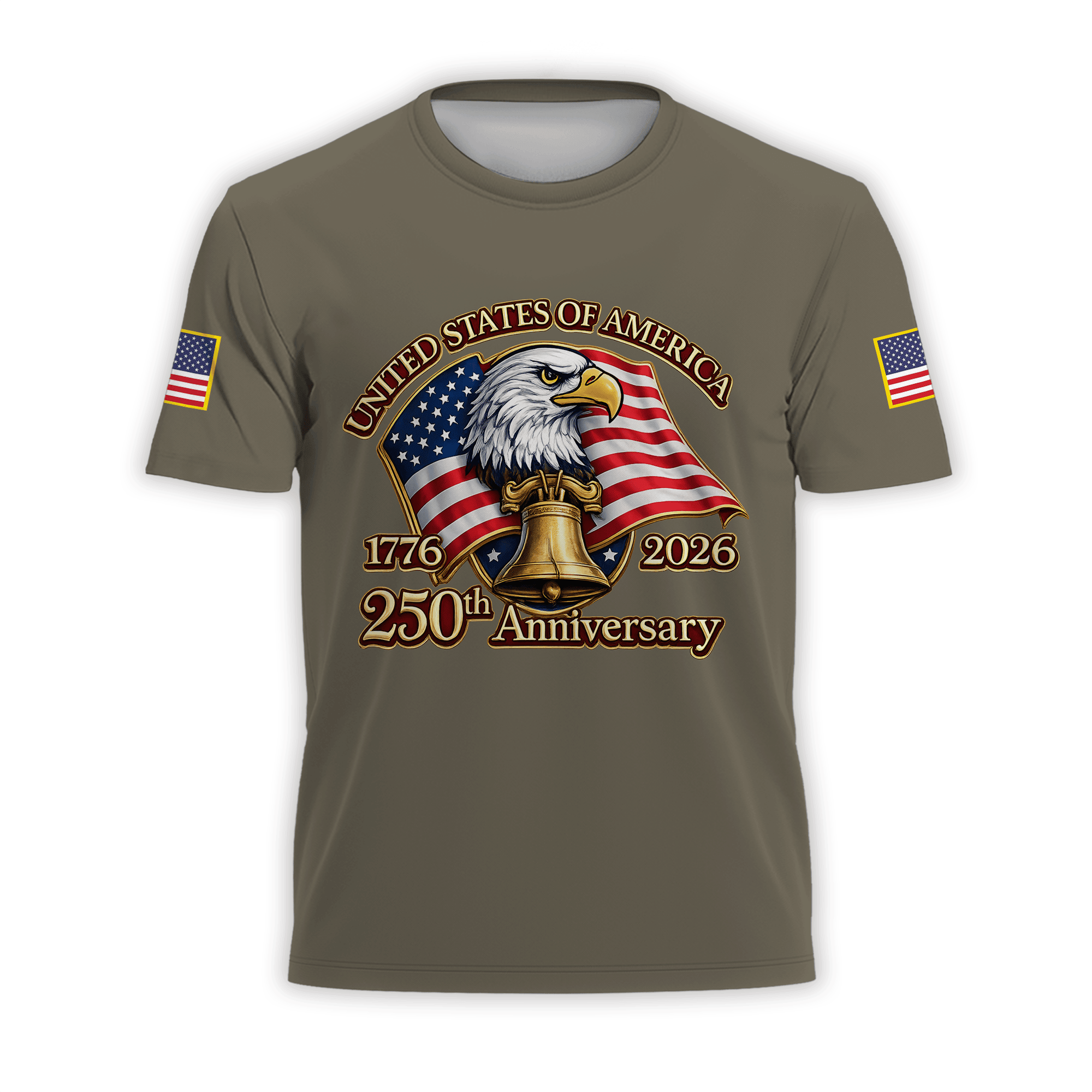 Premium America 250th Anniversary T-Shirt VPVC930716, America 250th T-Shirt, America 250th Birthday, Gifts For US Veteran, Gifts For Independence Day, Veterans Day