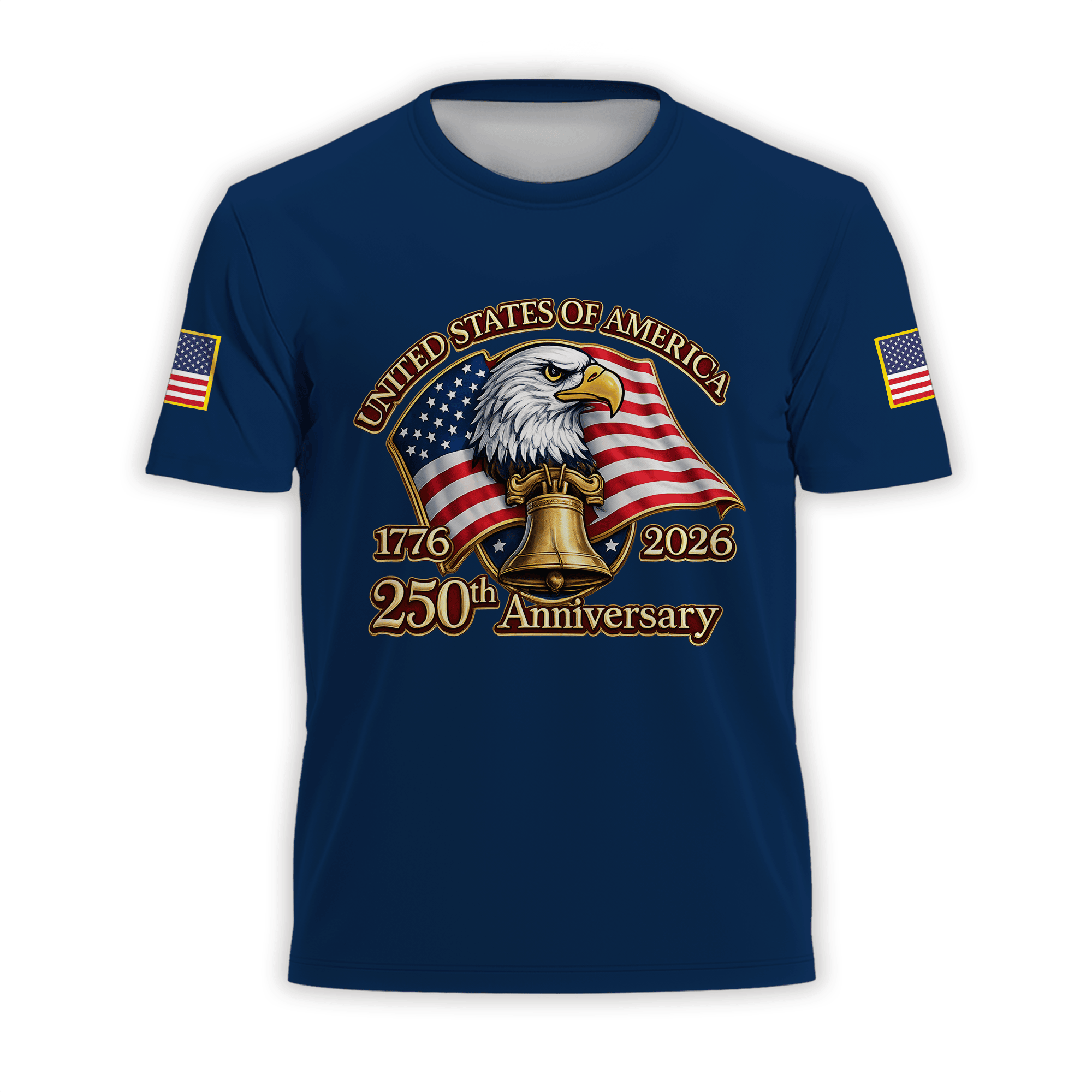 Premium America 250th Anniversary T-Shirt VPVC930717, America 250th T-Shirt, America 250th Birthday, Gifts For US Veteran, Gifts For Independence Day, Veterans Day