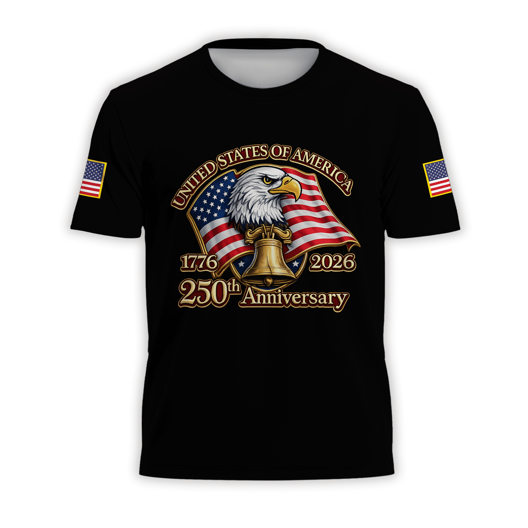 Premium America 250th Anniversary T-Shirt VPVC930718, America 250th T-Shirt, America 250th Birthday, Gifts For US Veteran, Gifts For Independence Day, Veterans Day