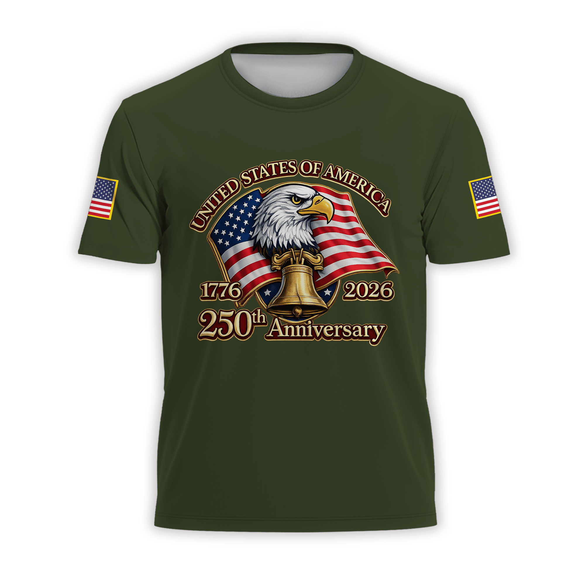 Premium America 250th Anniversary T-Shirt VPVC930719, America 250th T-Shirt, America 250th Birthday, Gifts For US Veteran, Gifts For Independence Day, Veterans Day