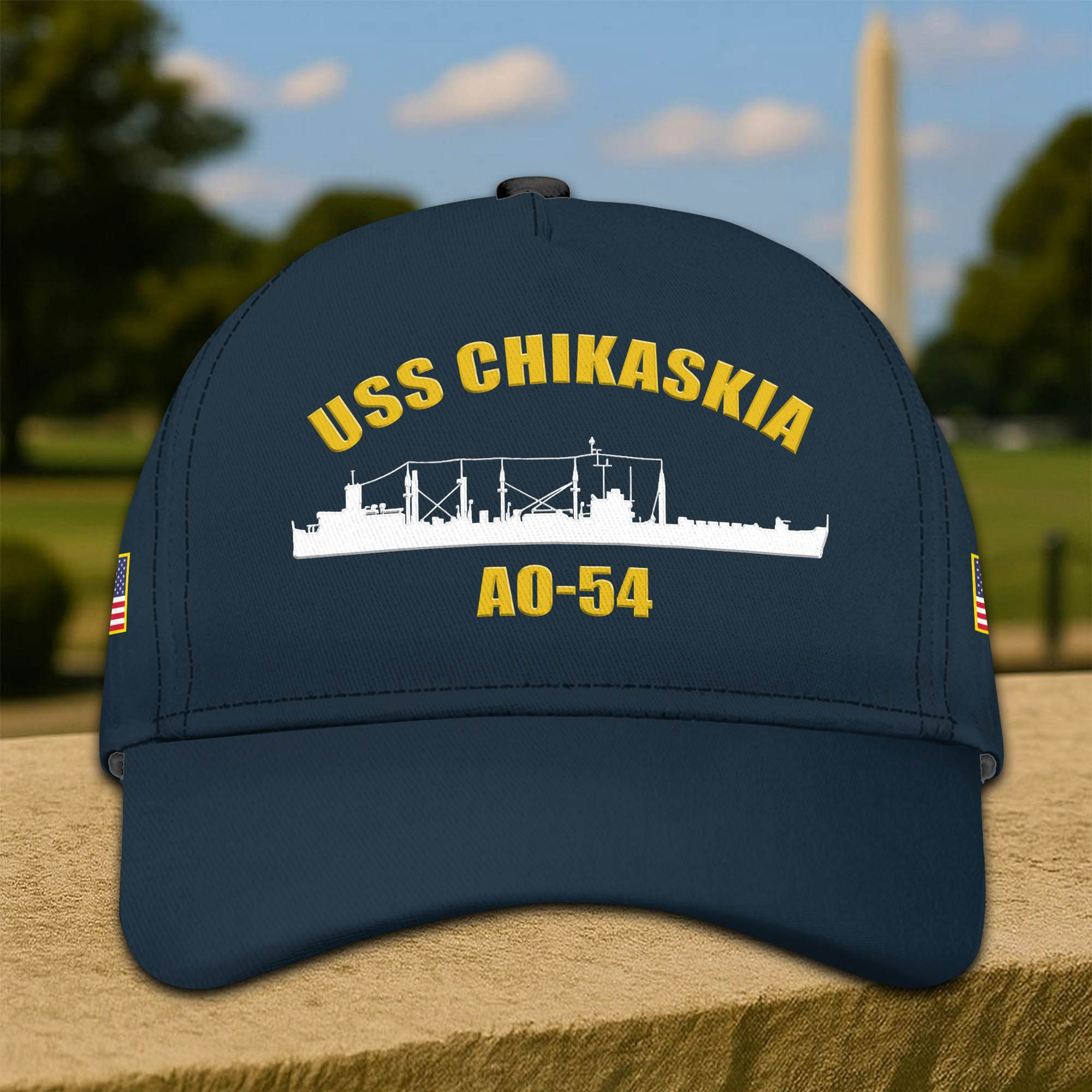 Premium USS CHIKASKIA (AO-54) Cap CPVC240312