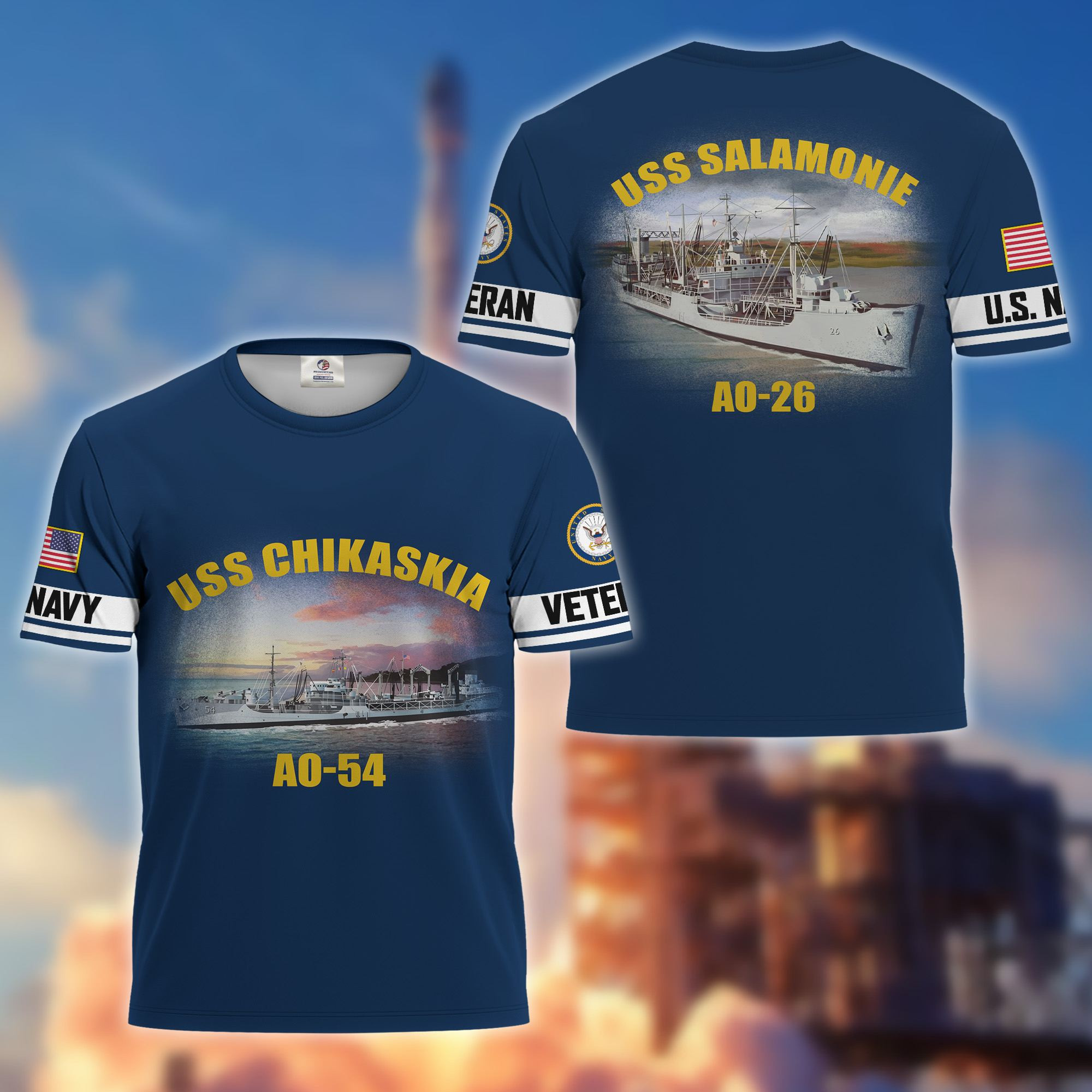 Premium US Navy T-Shirt CPVC240313