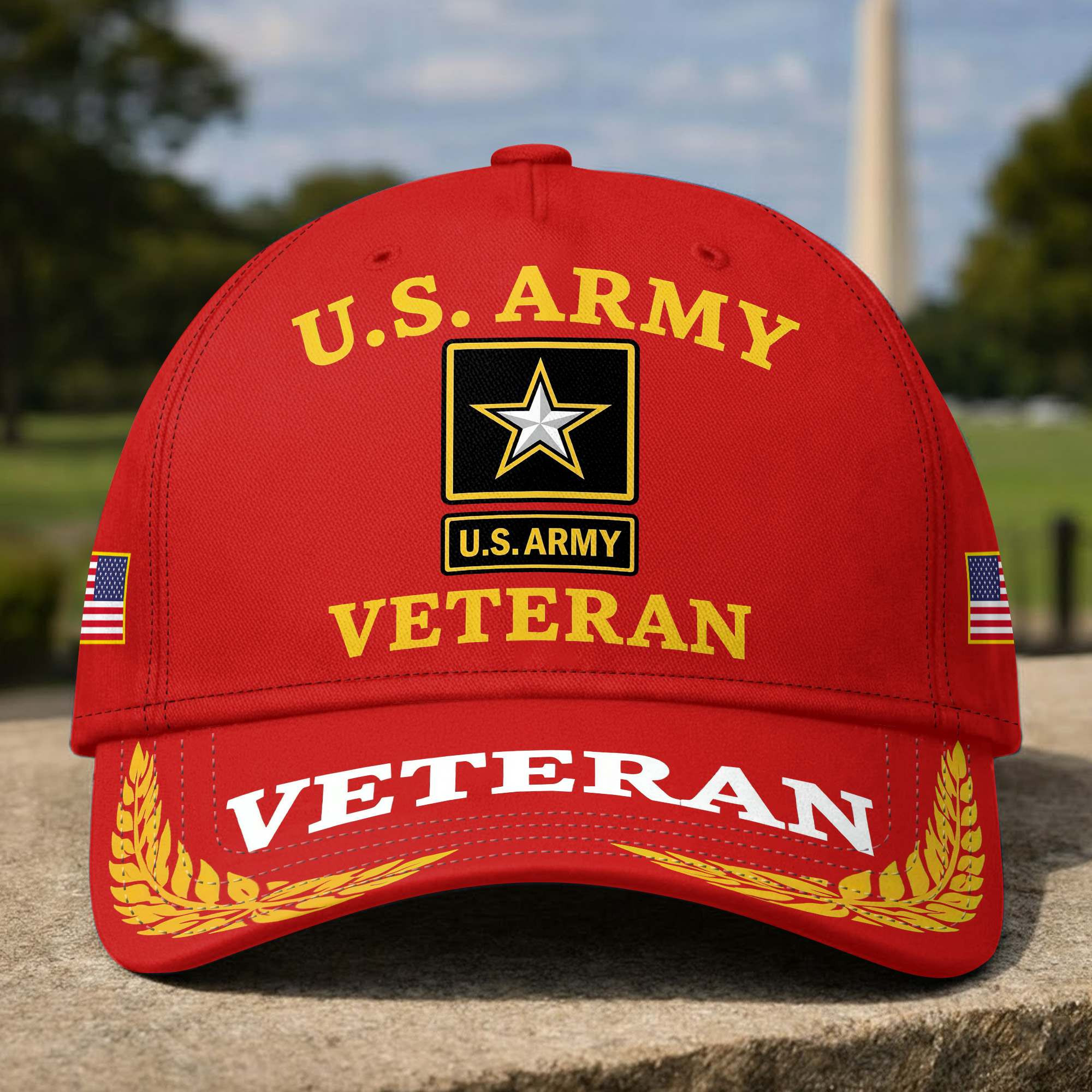 Premium US Army Veteran Cap CPVC060410