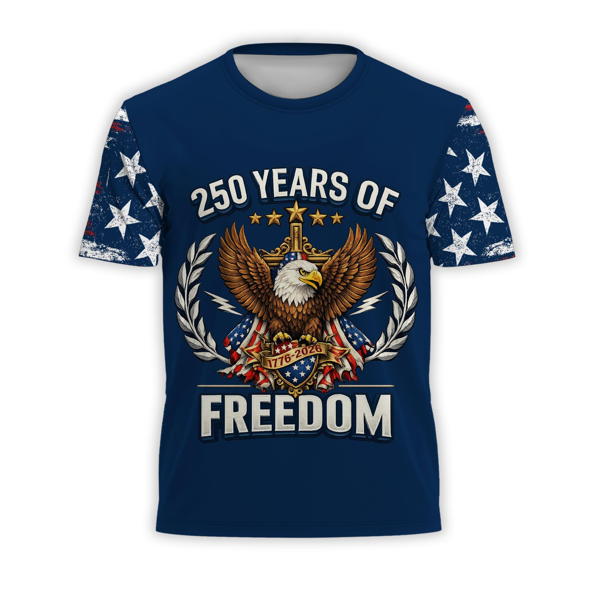 Premium America 250th Anniversary T-Shirt VPVC930806, America 250th T-Shirt, America 250th Birthday, Gifts For US Veteran, Gifts For Independence Day, Veterans Day