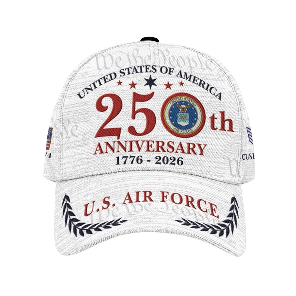 Premium Custom USAF Veteran Hat VPVC020391, Cap For Air Force Veterans, Gifts For Veterans Day, Father’s Day