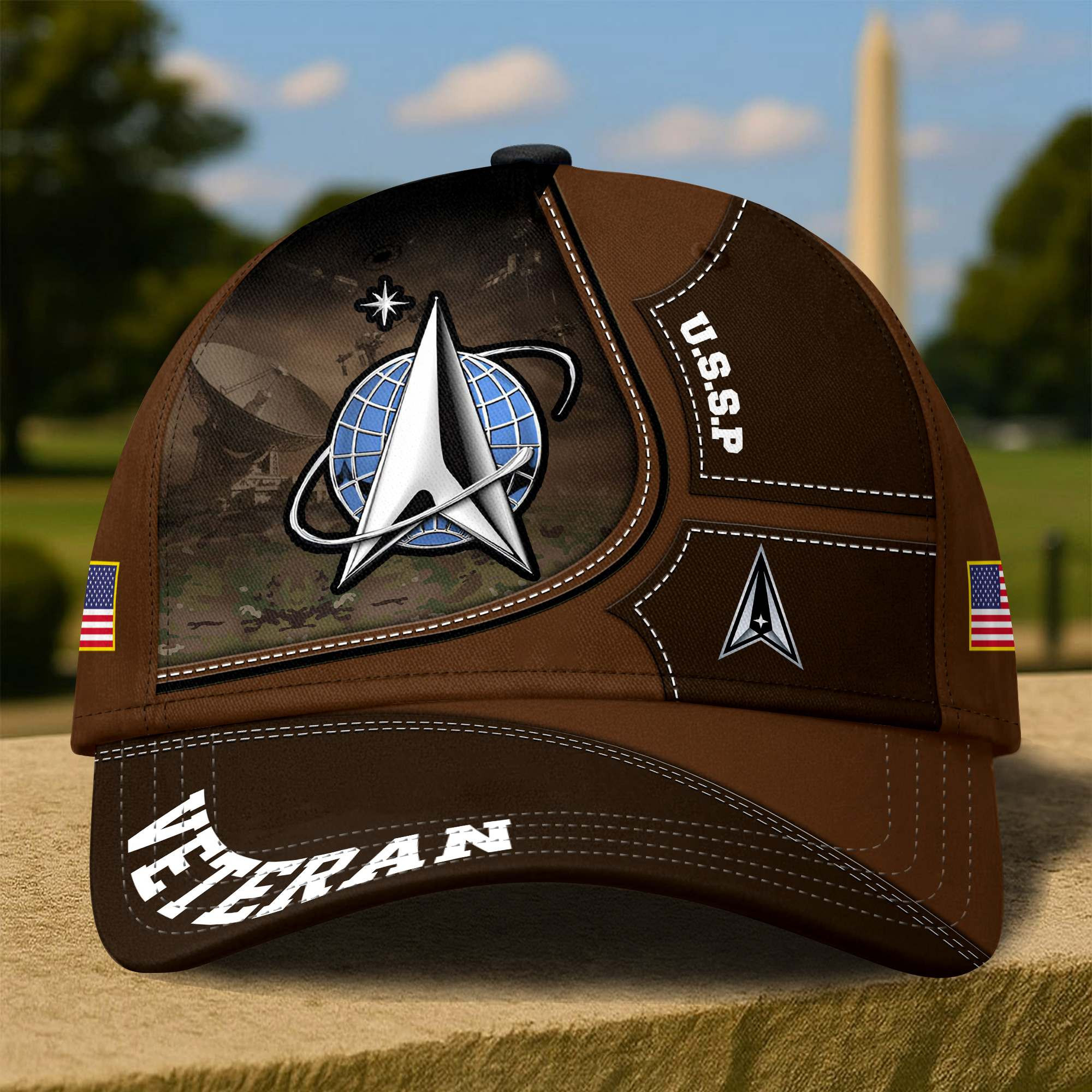 Premium US Veterans Baseball Hats ATTN140521, Gifts for US Veterans, Gifts on Veterans Day, Father’s Day