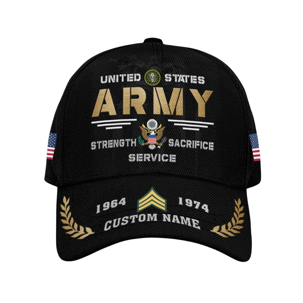 Premium Custom US Army Veteran Hat VPVC020580, Cap For Army Veterans, Gifts For Veterans Day, Father’s Day