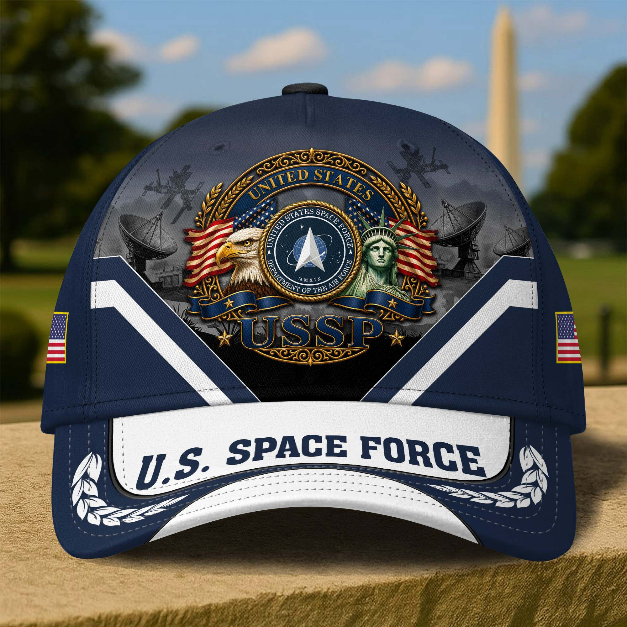 Premium US Veterans Baseball Hats ATTN210522, Gifts for US Veterans, Gifts on Veterans Day, Father’s Day