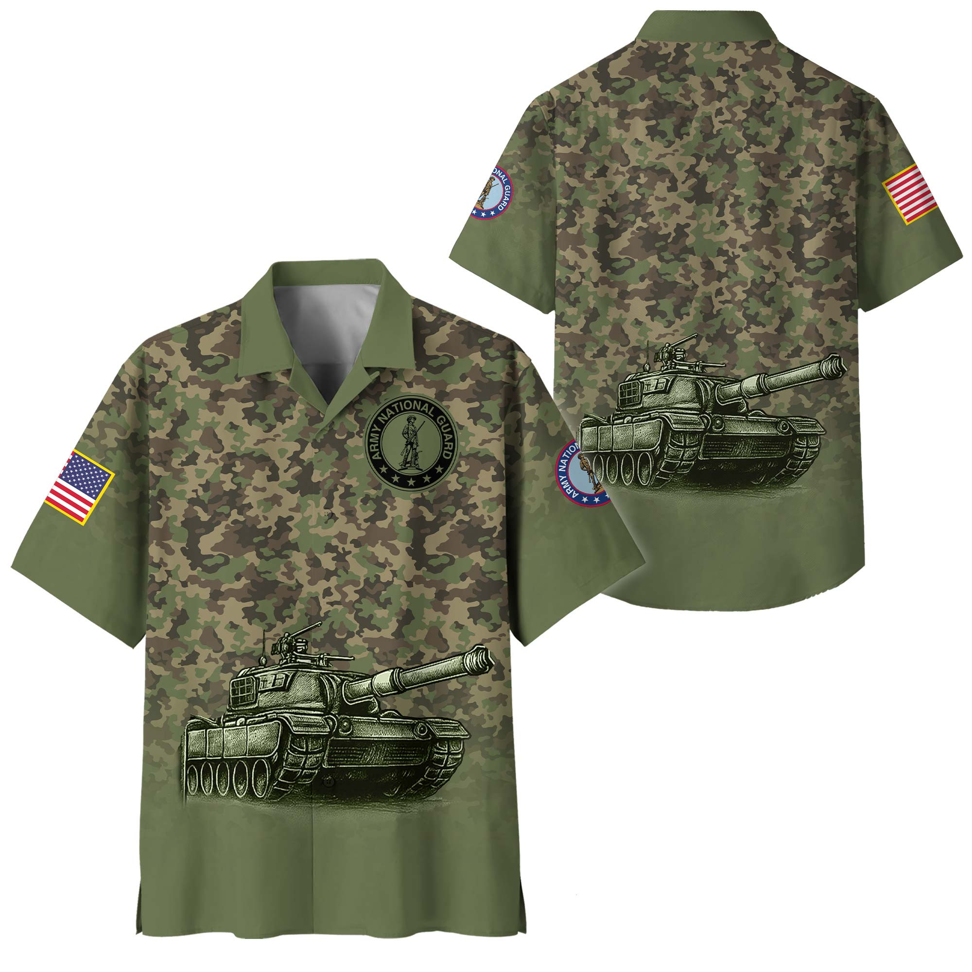 Premium Army National Guard Hawaiian Shirt VPVC408318, Gifts For Army National Guard Veteran, Gifts For Veterans Day