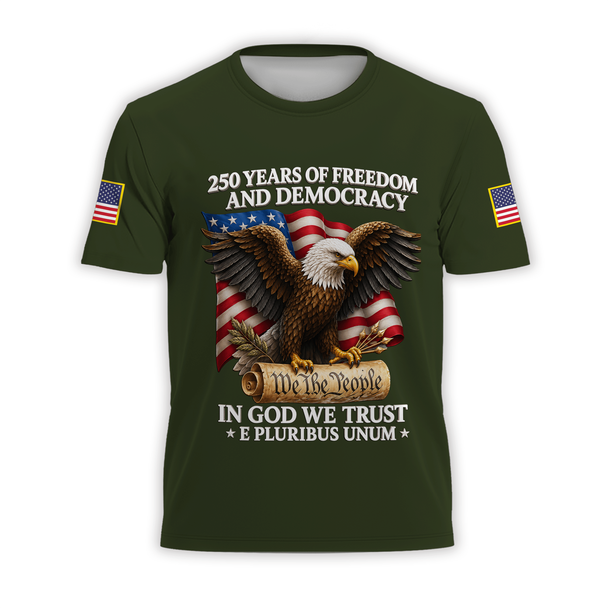 Premium America 250th Anniversary T-Shirt VPVC930843, America 250th T-Shirt, America 250th Birthday, Gifts For US Veteran, Gifts For Independence Day, Veterans Day