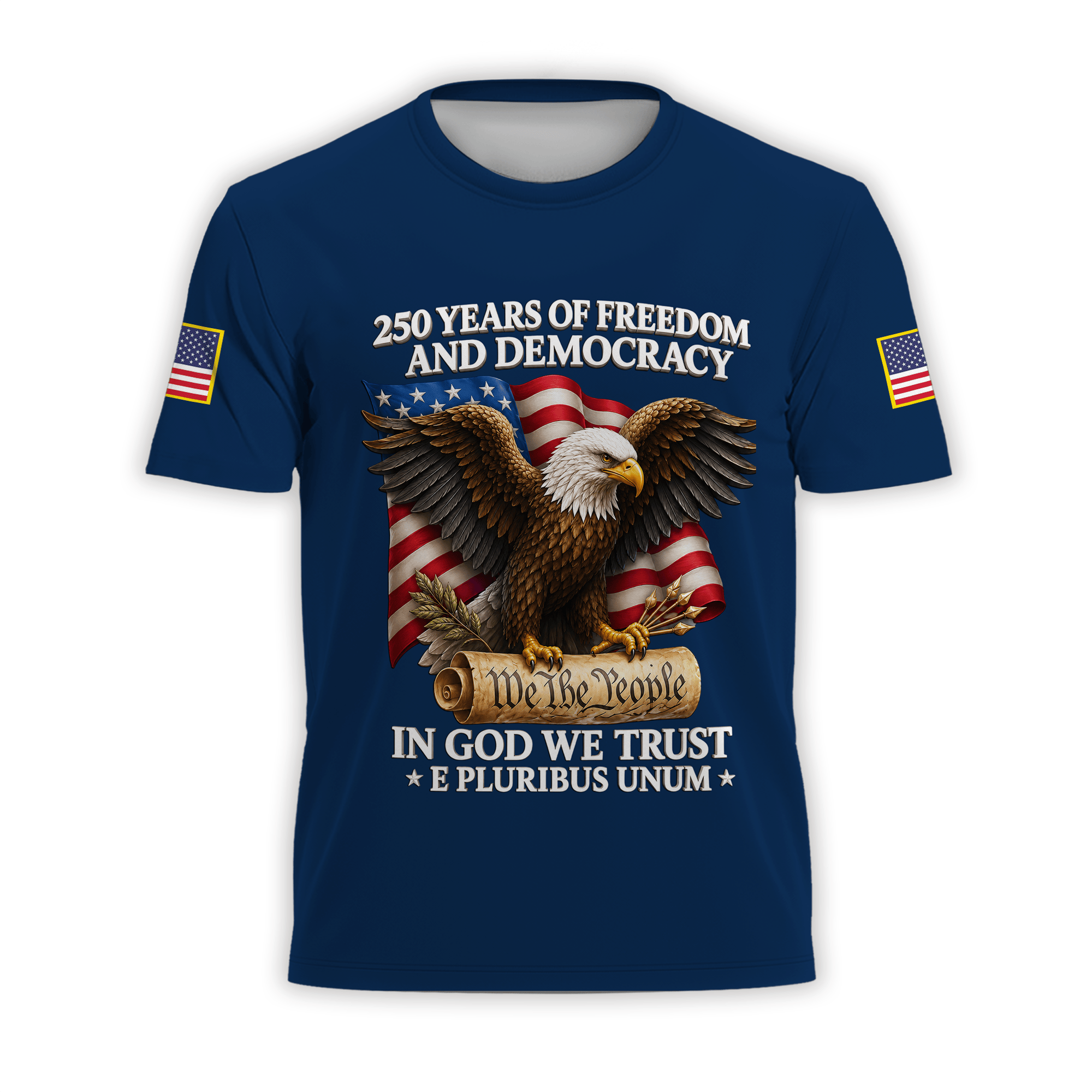 Premium America 250th Anniversary T-Shirt VPVC930844, America 250th T-Shirt, America 250th Birthday, Gifts For US Veteran, Gifts For Independence Day, Veterans Day