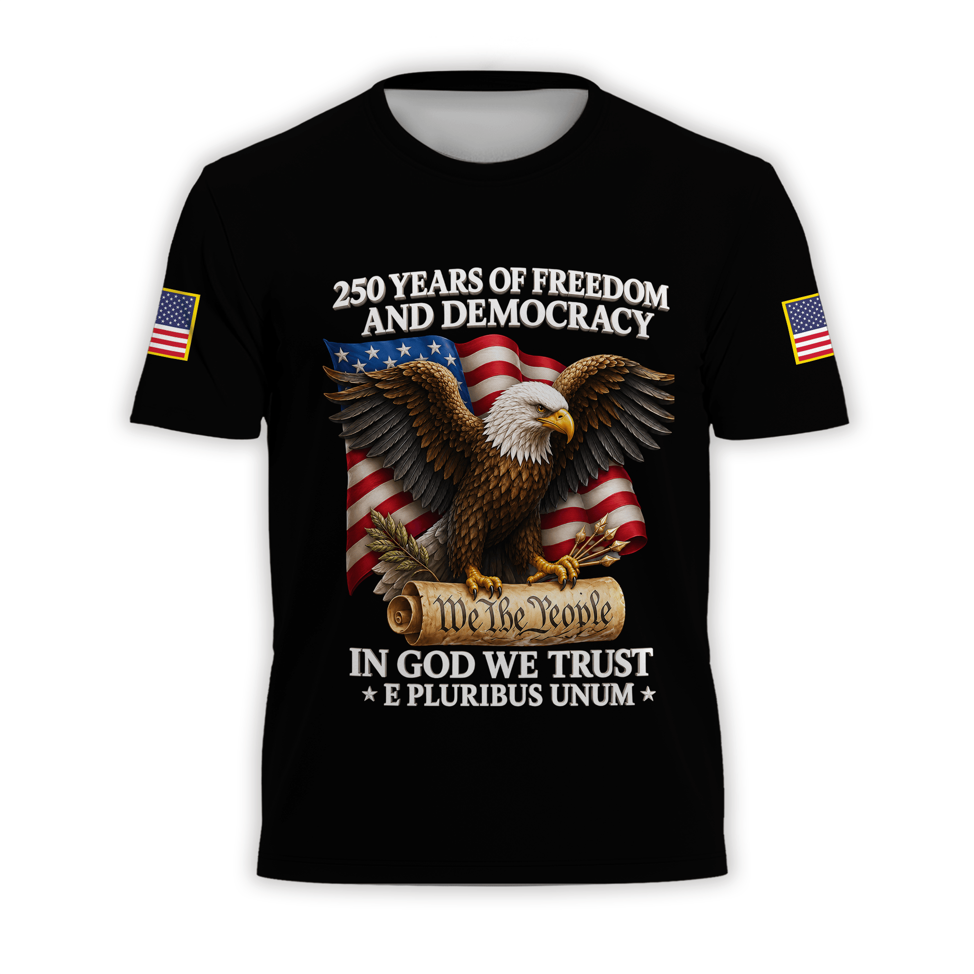 Premium America 250th Anniversary T-Shirt VPVC930846, America 250th T-Shirt, America 250th Birthday, Gifts For US Veteran, Gifts For Independence Day, Veterans Day