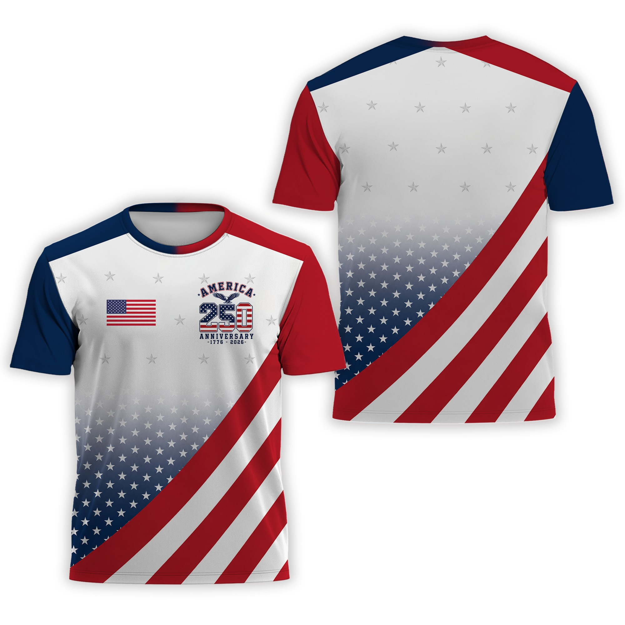 Premium America 250th Anniversary T-Shirt VPVC930870, America 250th T-Shirt, America 250th Birthday, Gifts For US Veteran, Gifts For Independence Day, Veterans Day