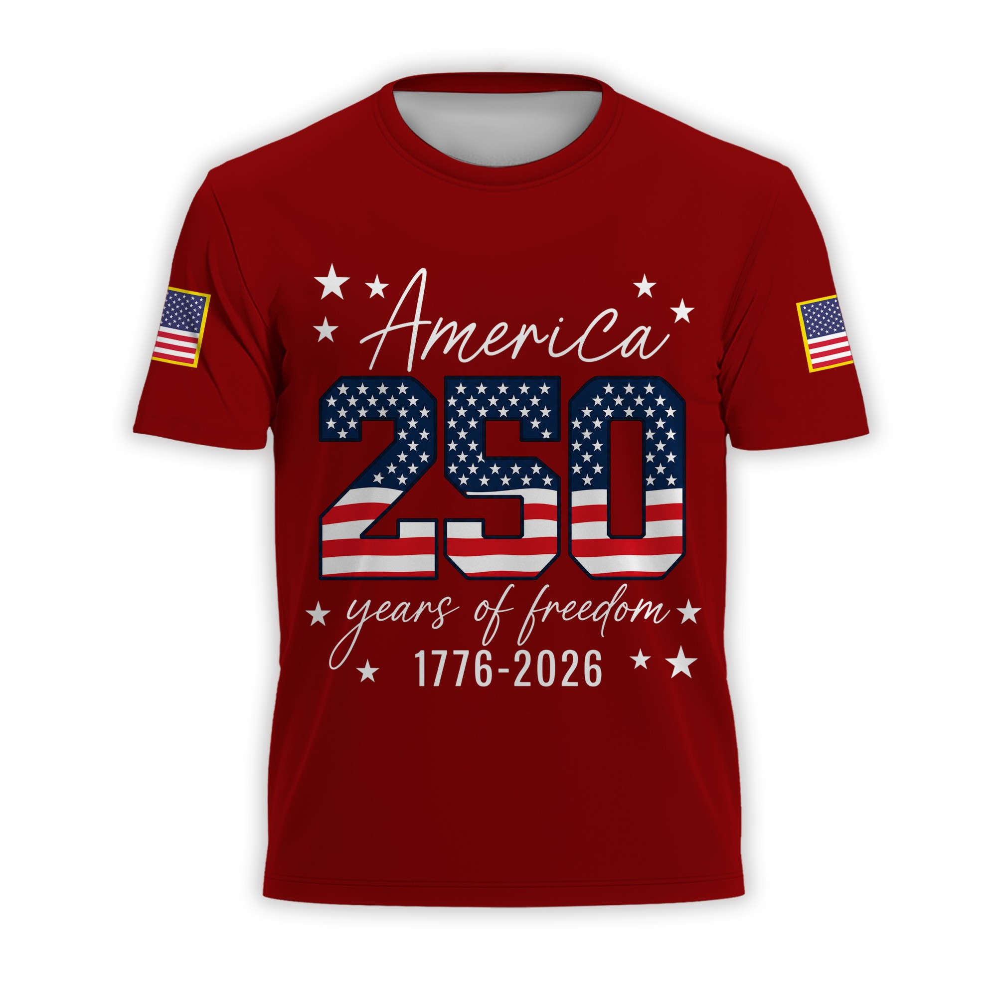 Premium America 250th Anniversary T-Shirt VPVC930879, America 250th T-Shirt, America 250th Birthday, Gifts For US Veteran, Gifts For Independence Day, Veterans Day