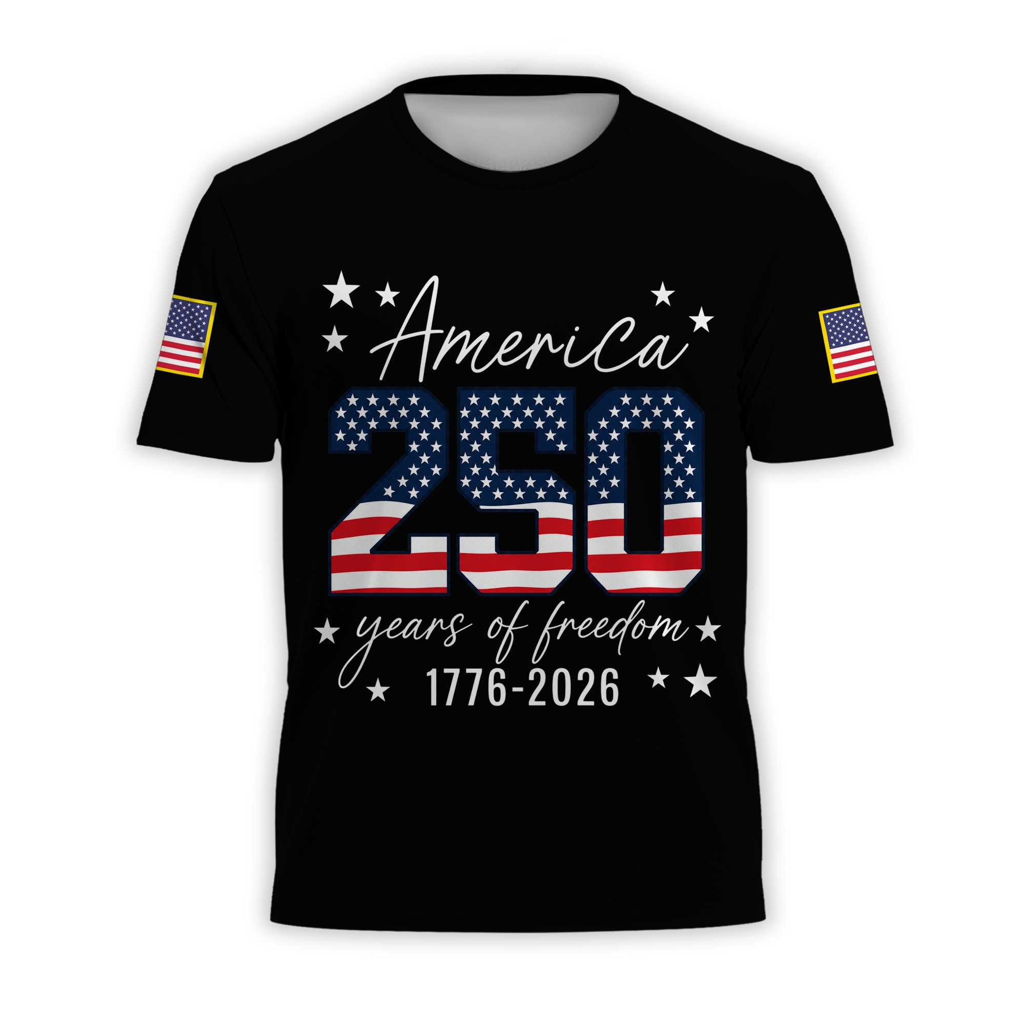 Premium America 250th Anniversary T-Shirt VPVC930880, America 250th T-Shirt, America 250th Birthday, Gifts For US Veteran, Gifts For Independence Day, Veterans Day