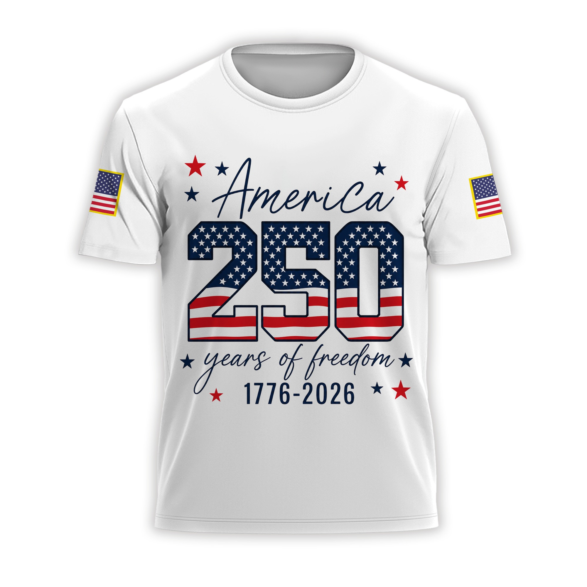 Premium America 250th Anniversary T-Shirt VPVC930881, America 250th T-Shirt, America 250th Birthday, Gifts For US Veteran, Gifts For Independence Day, Veterans Day